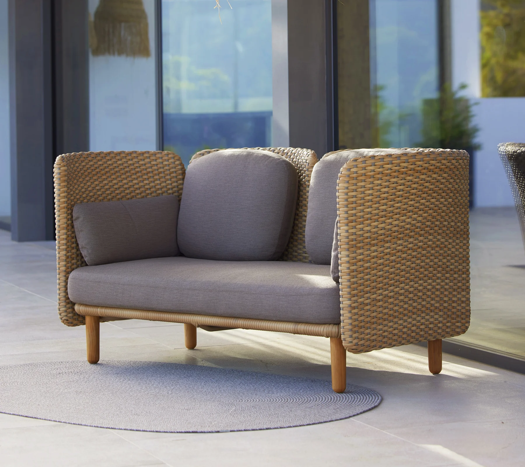 Arch 2-seater sofa module - Image 9