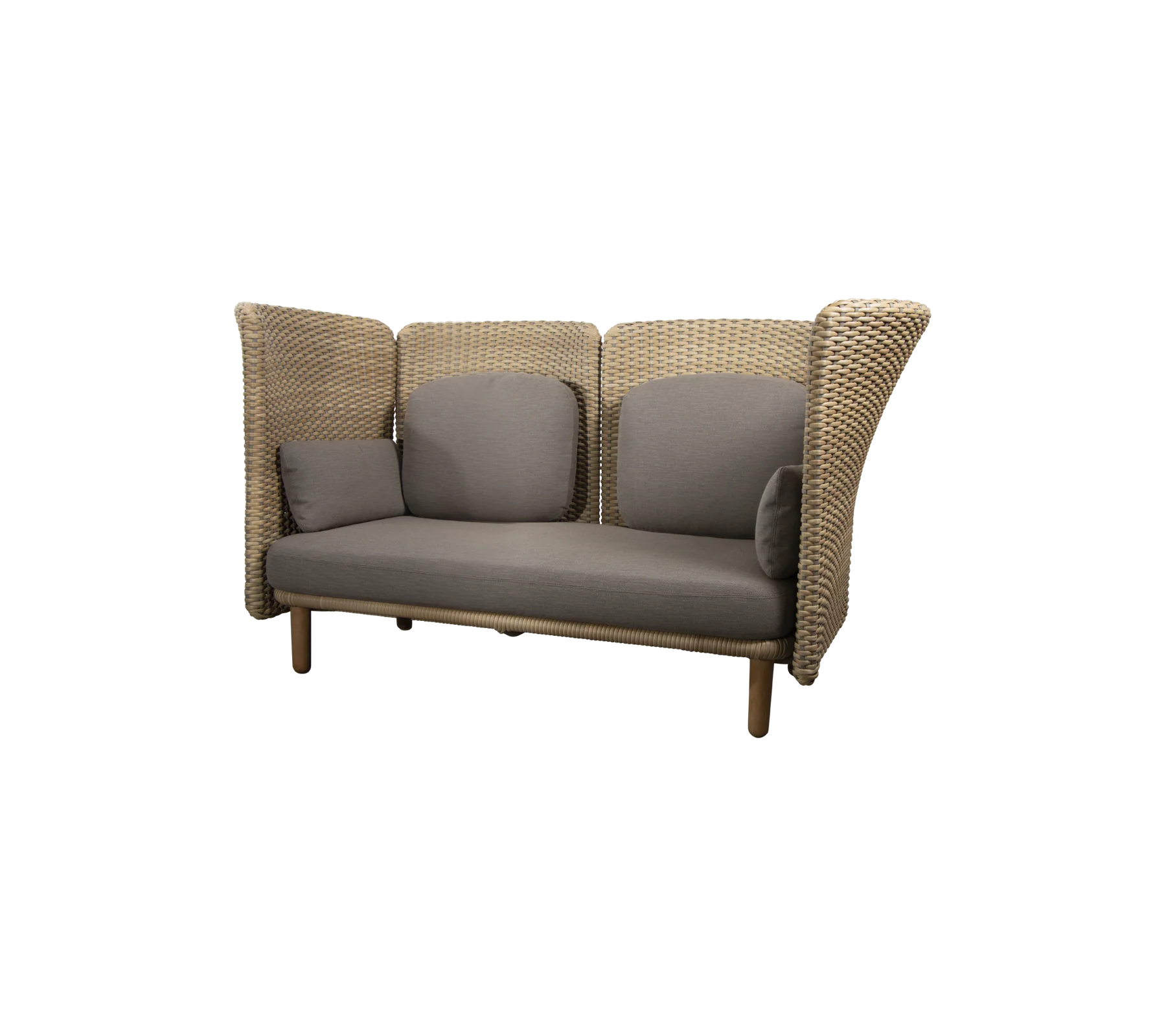 Arch 2-seater sofa w/high arm/backrest - Image 4