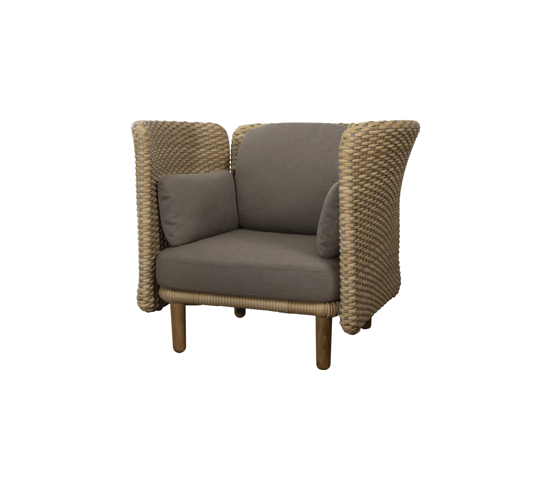 Arch lounge chair w/low arm/backrest - Image 4