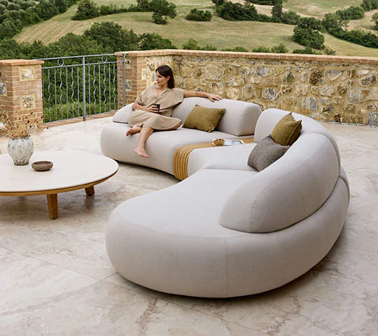 Aspect coffee table, dia. 144 cm - Image 4