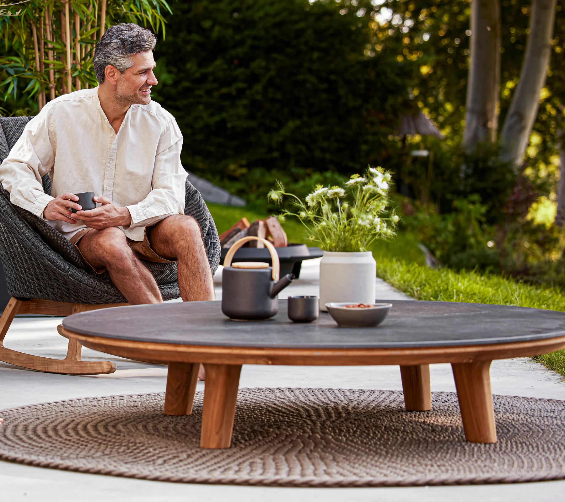 Aspect coffee table, dia. 144 cm - Image 9