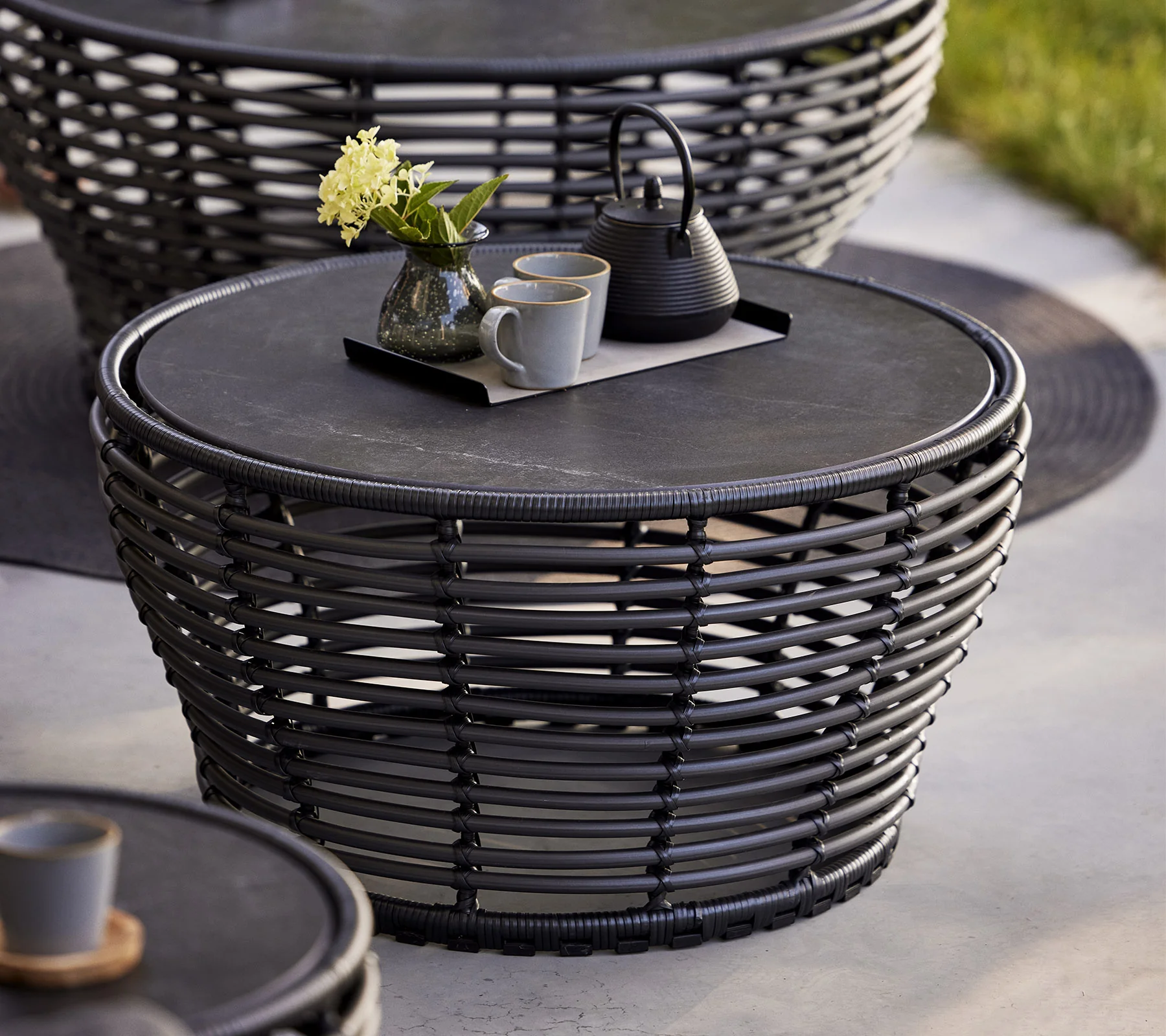 Basket coffee table, medium - Image 5