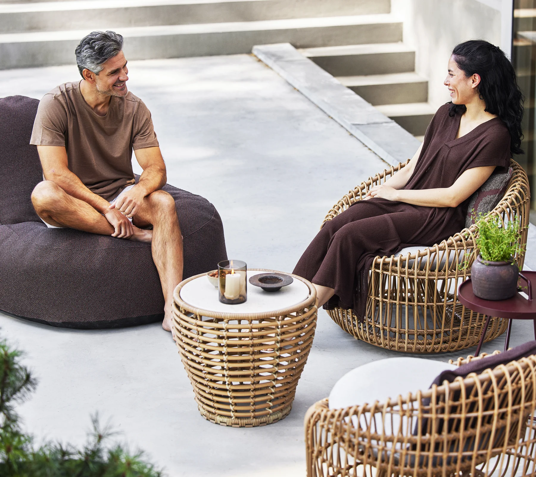 Basket coffee table, small - Image 7