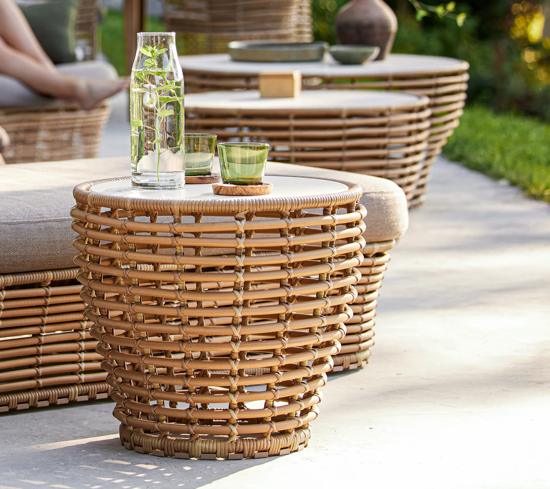 Basket coffee table, small - Image 8