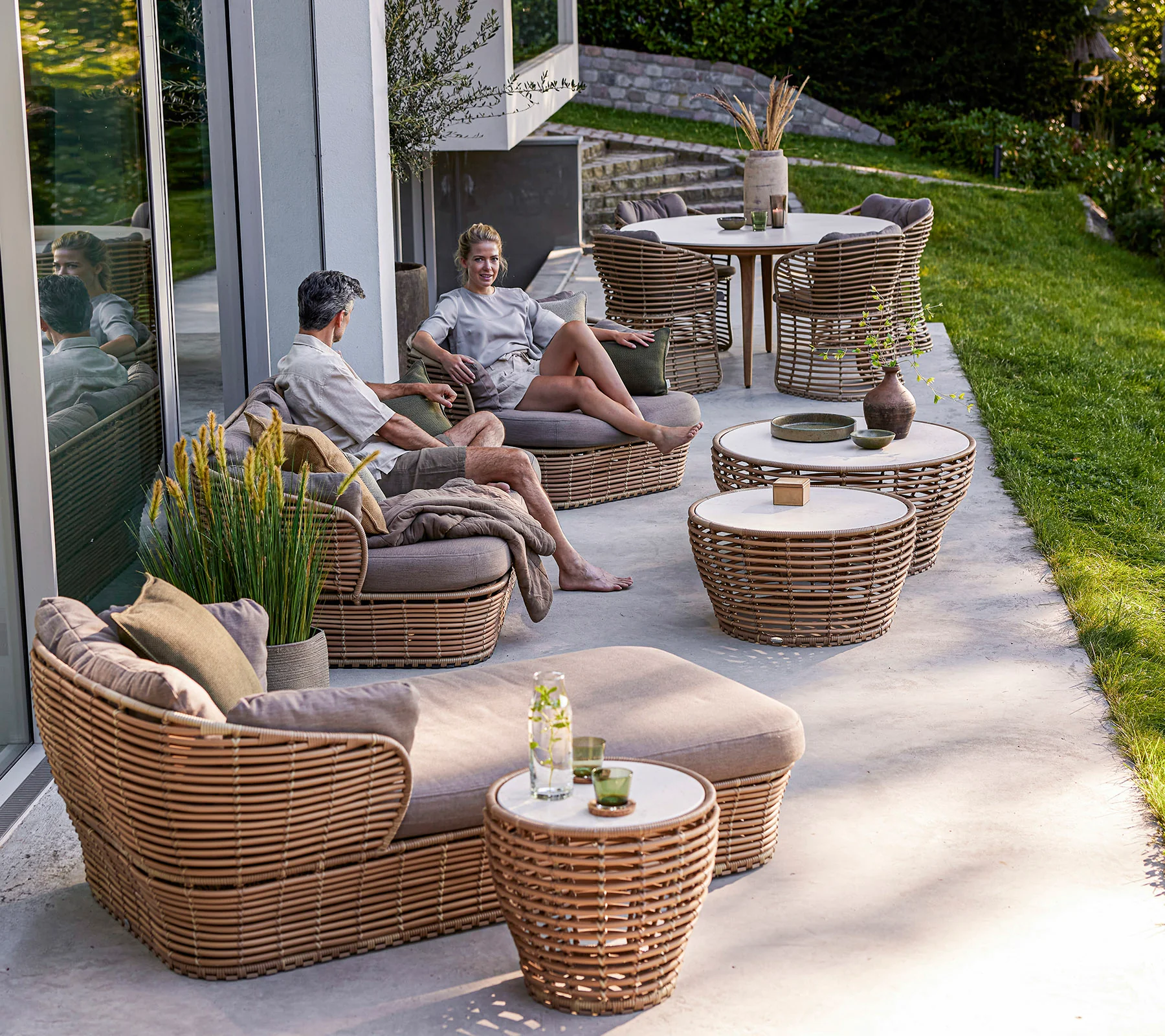 Basket coffee table, small - Image 9