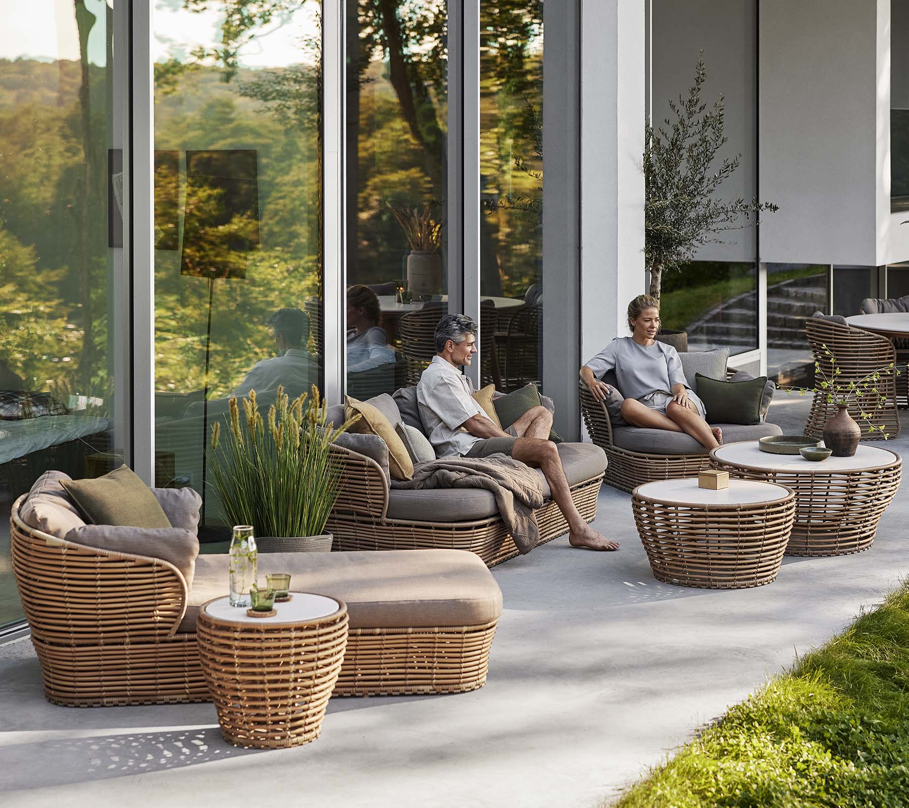 Basket lounge chair - Image 9