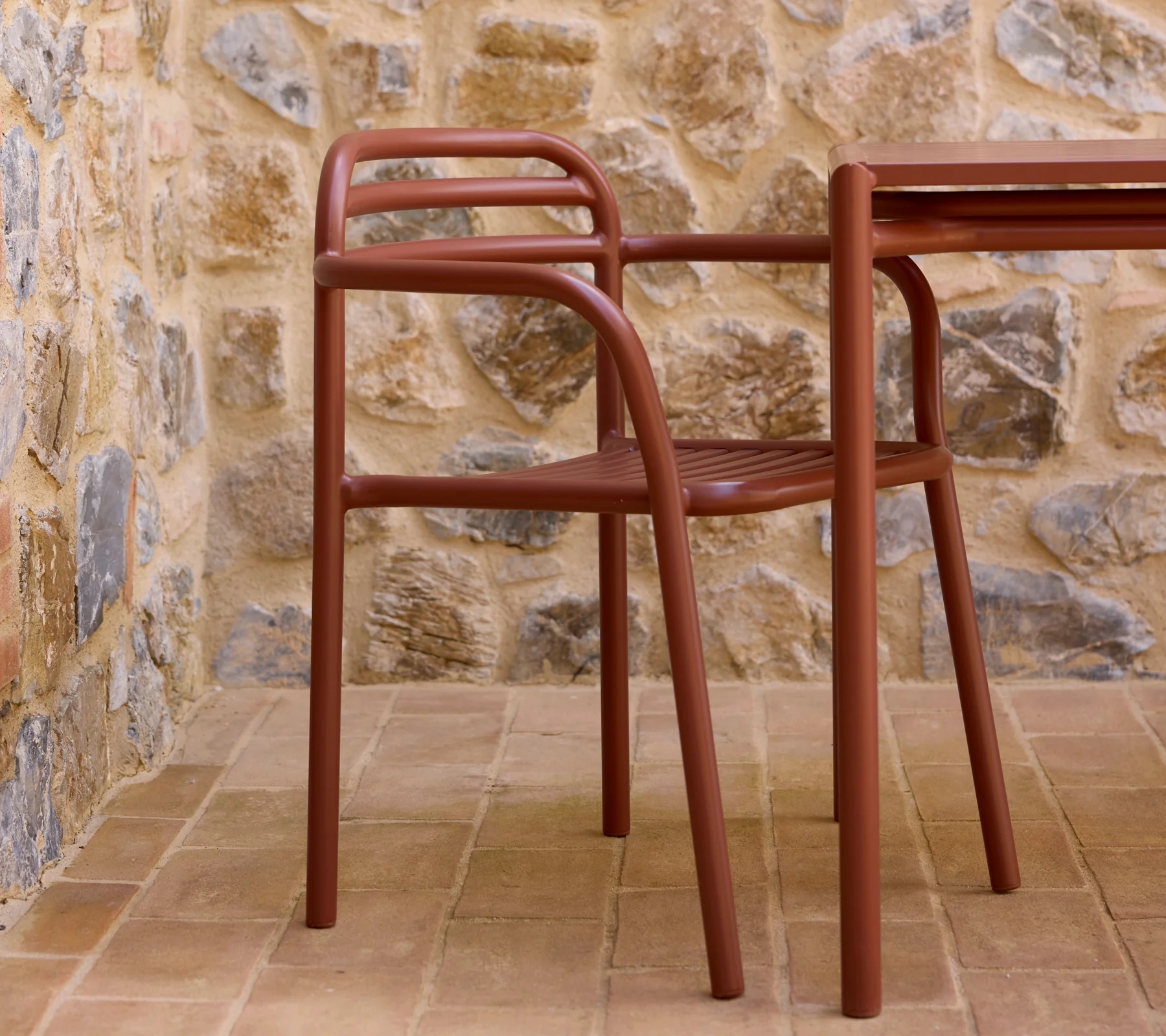 Bliss dining table rect. incl. 4 Bliss armchairs - Image 7