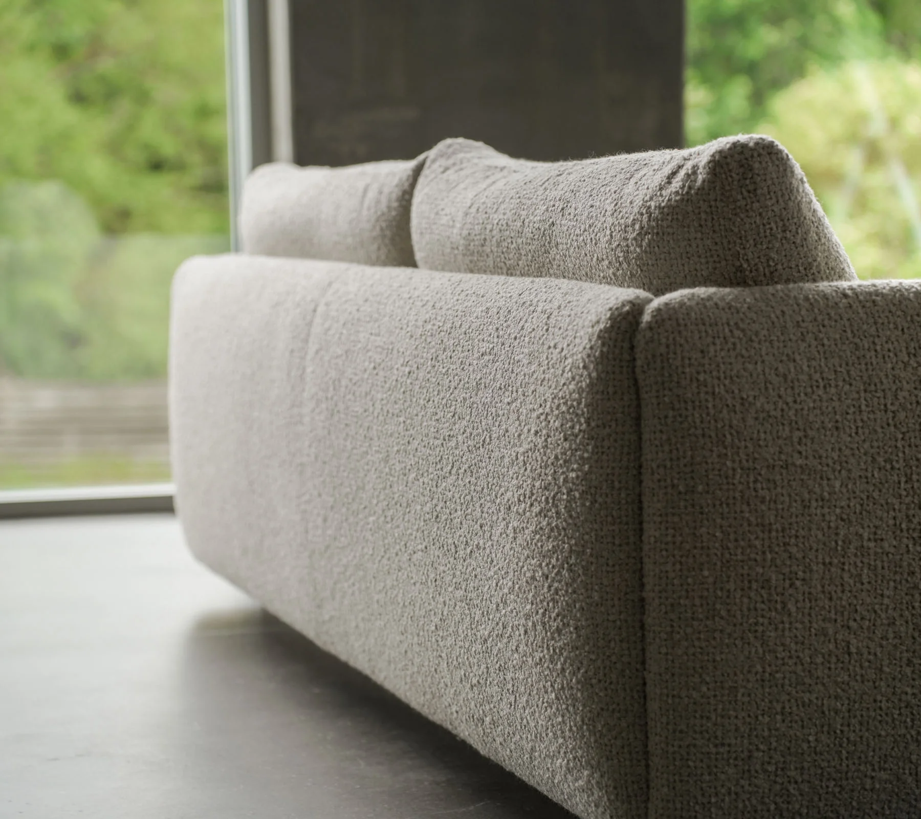Bloom 2-seater sofa with chaise longue, right and plinth - Image 7