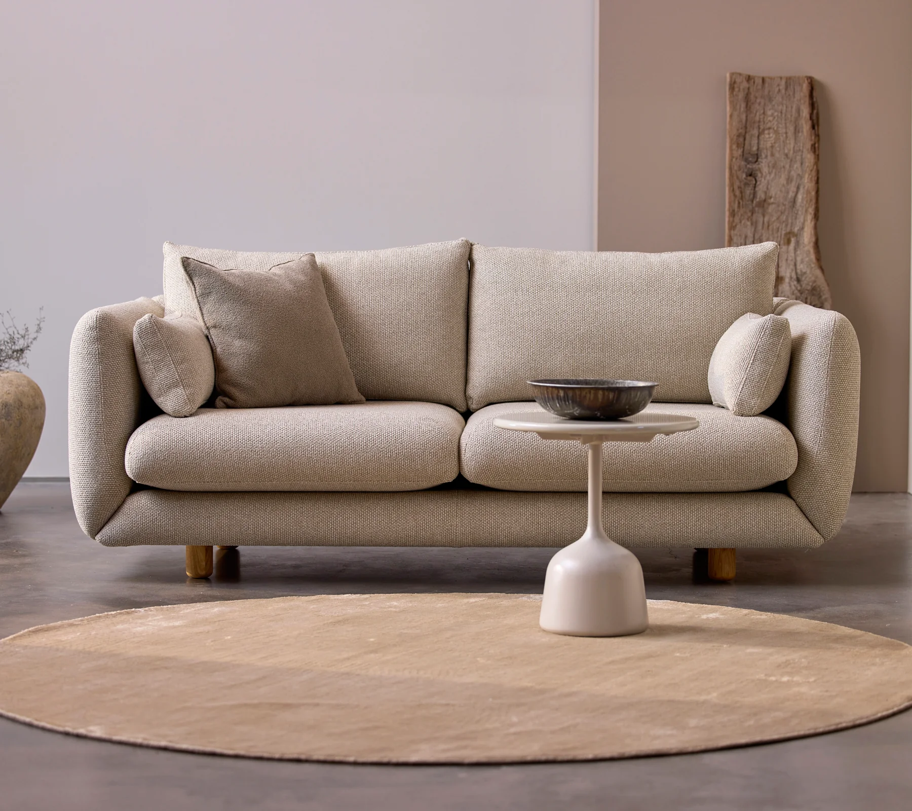 Bloom 2-seater sofa w/teak legs - Image 10