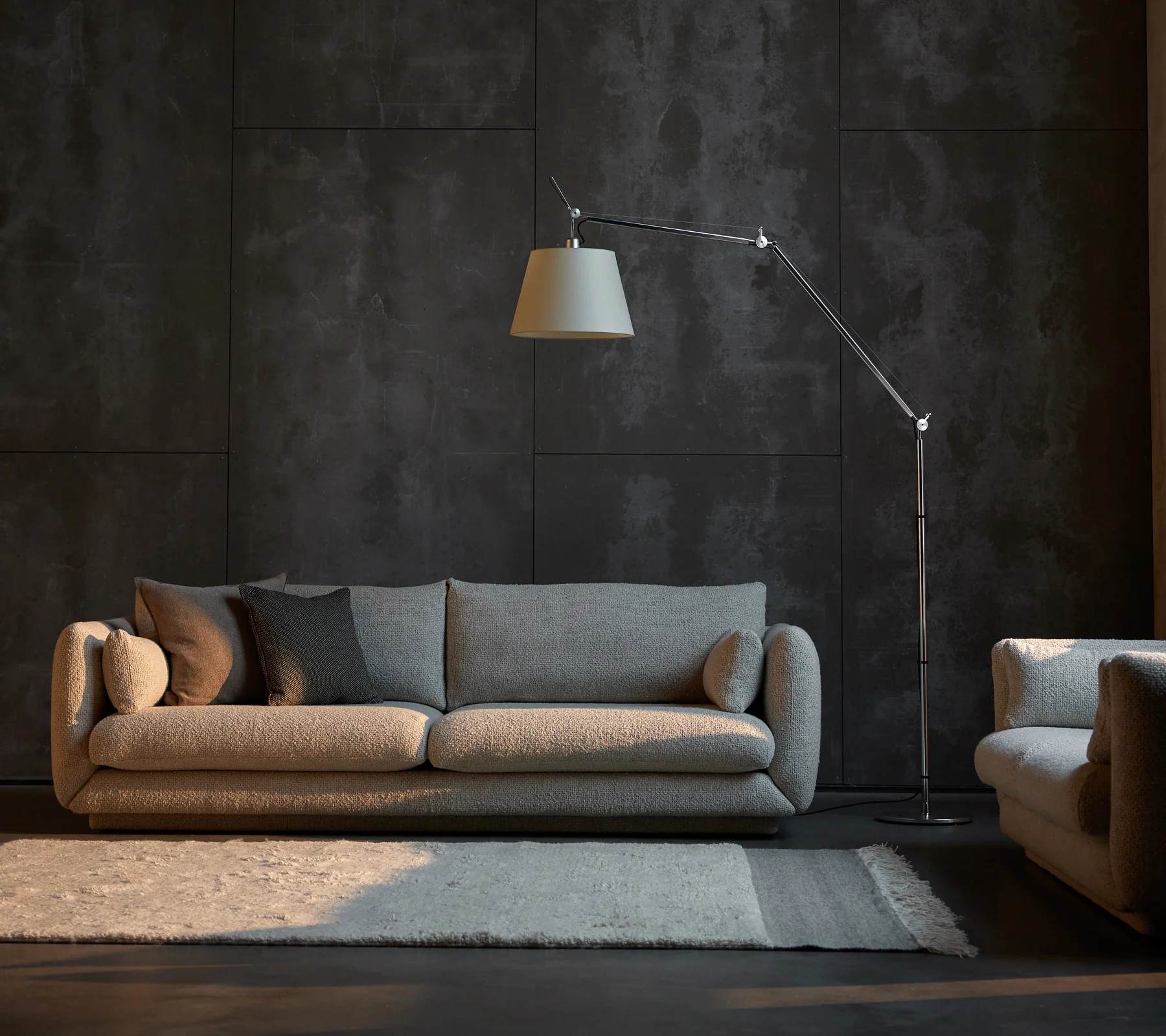 Bloom 3-seater sofa w/plinth - Image 10