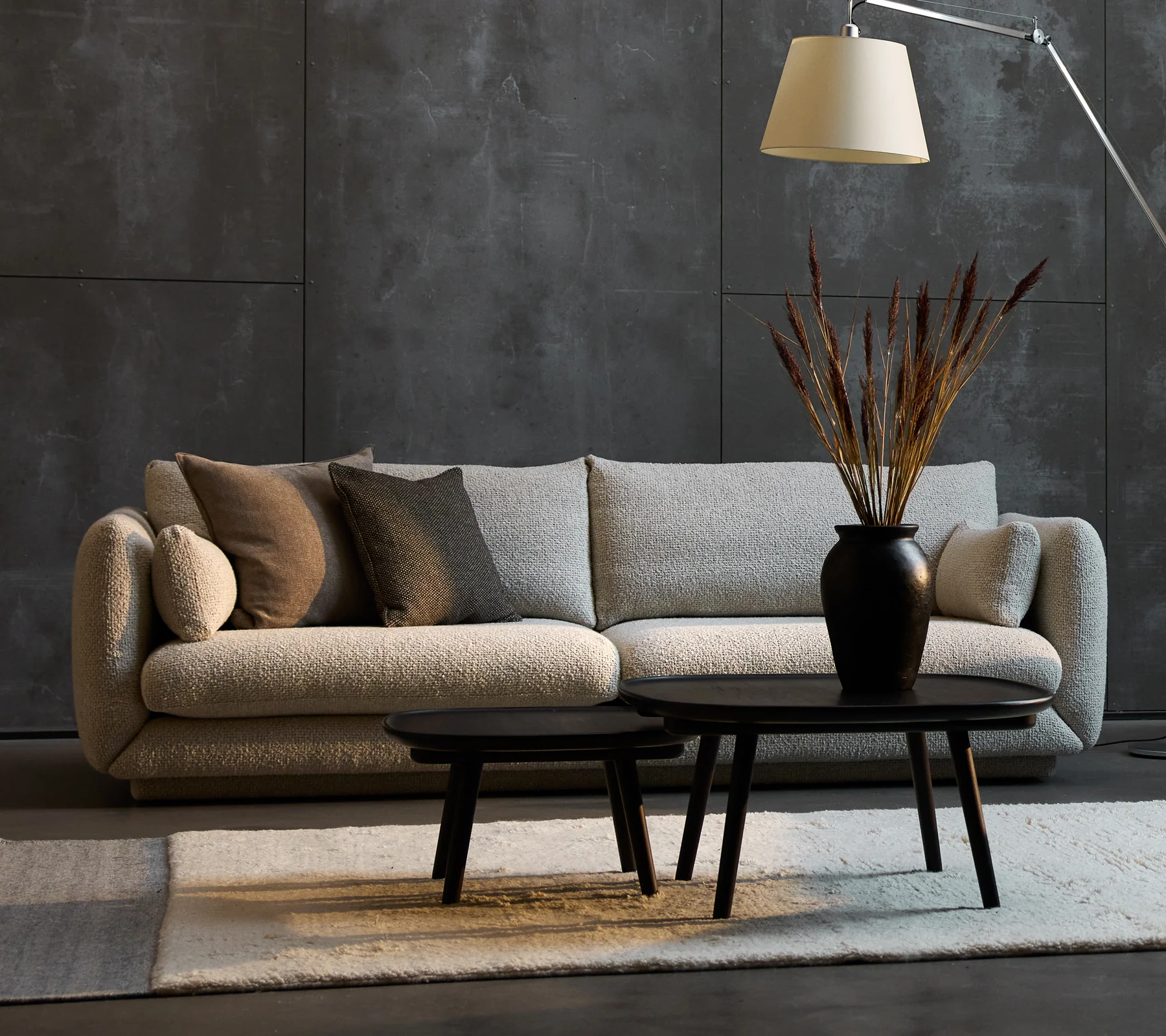 Bloom 3-seater sofa w/plinth - Image 6