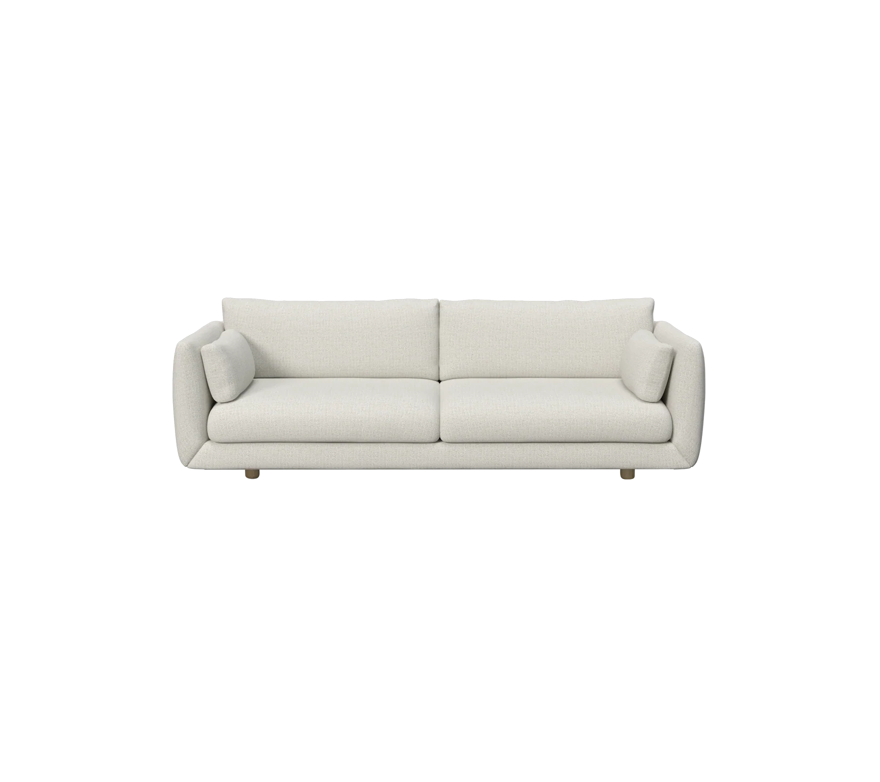 Bloom 3-seater sofa w/teak legs - Image 11