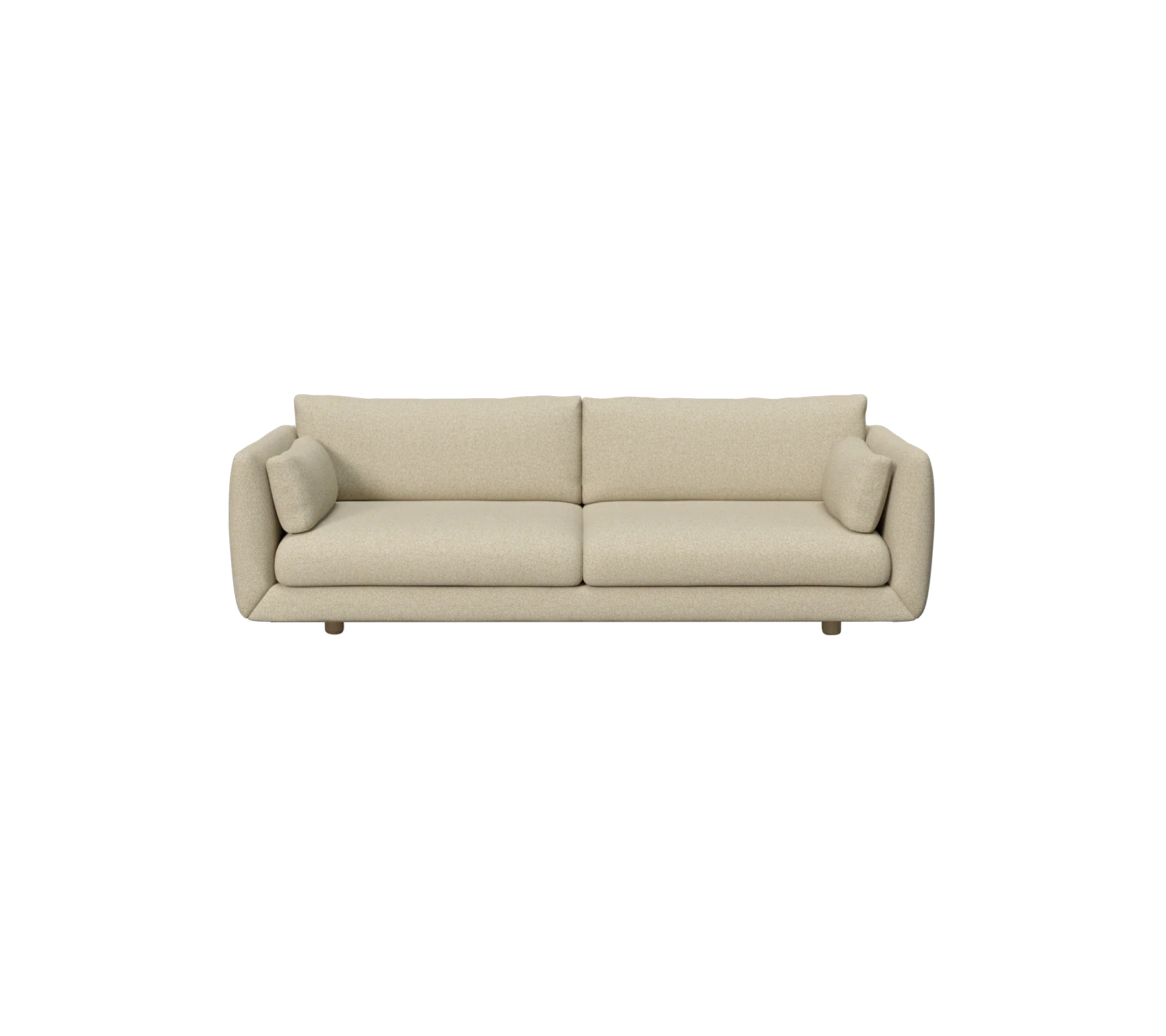 Bloom 3-seater sofa w/teak legs - Image 12