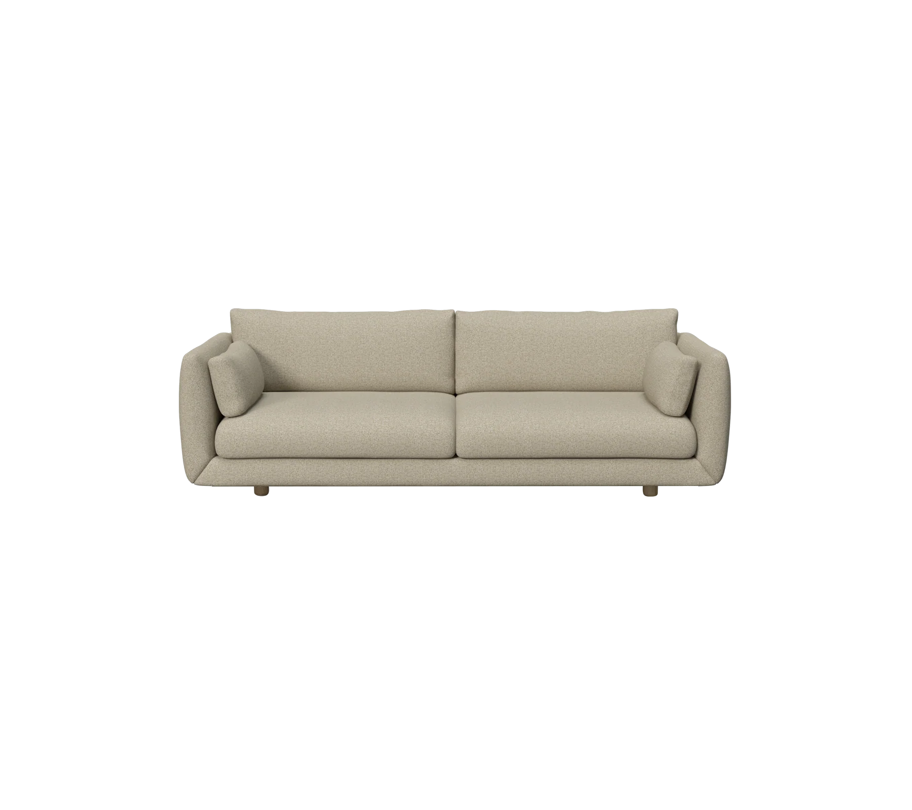 Bloom 3-seater sofa w/teak legs - Image 13