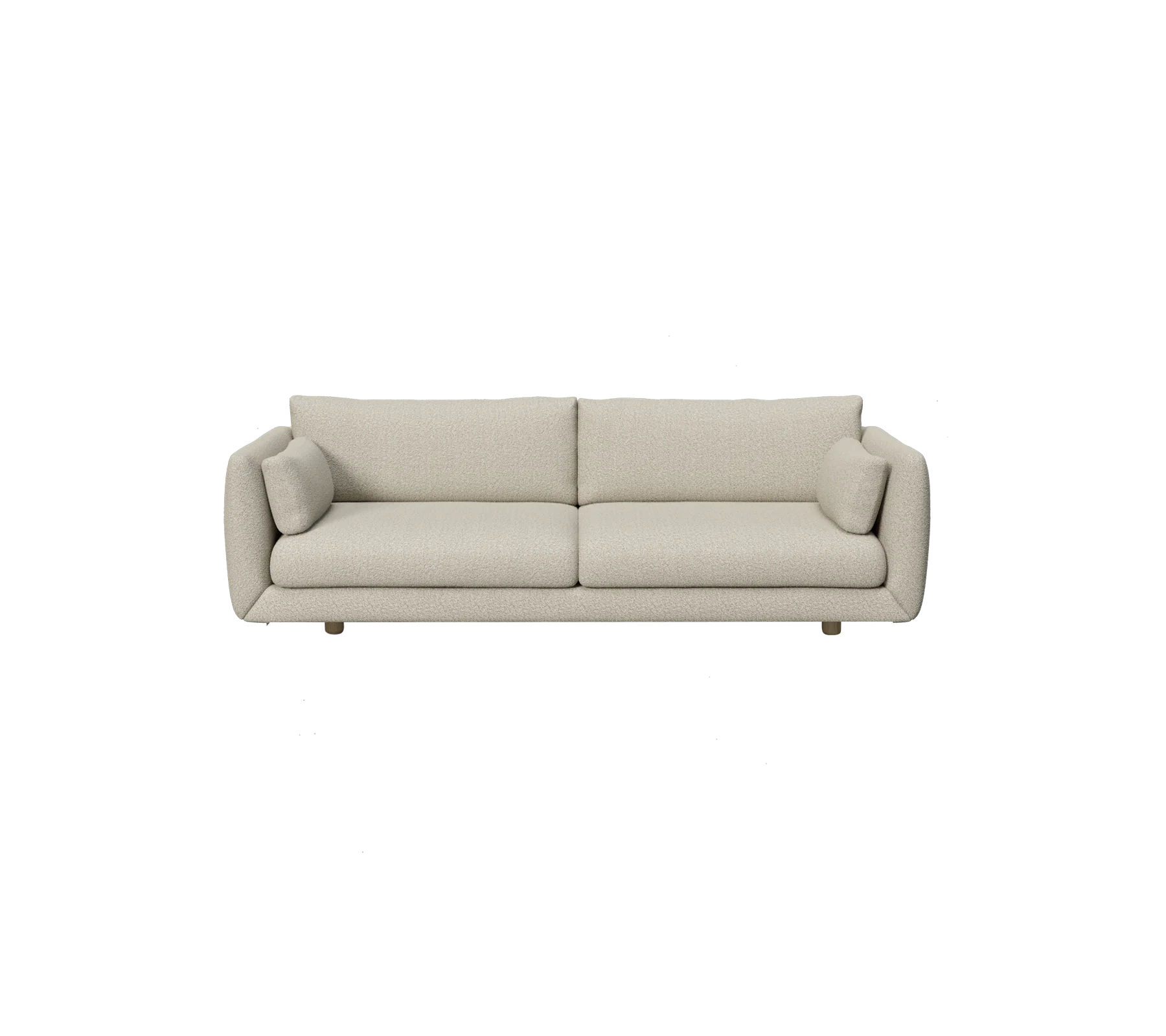 Bloom 3-seater sofa w/teak legs - Image 20