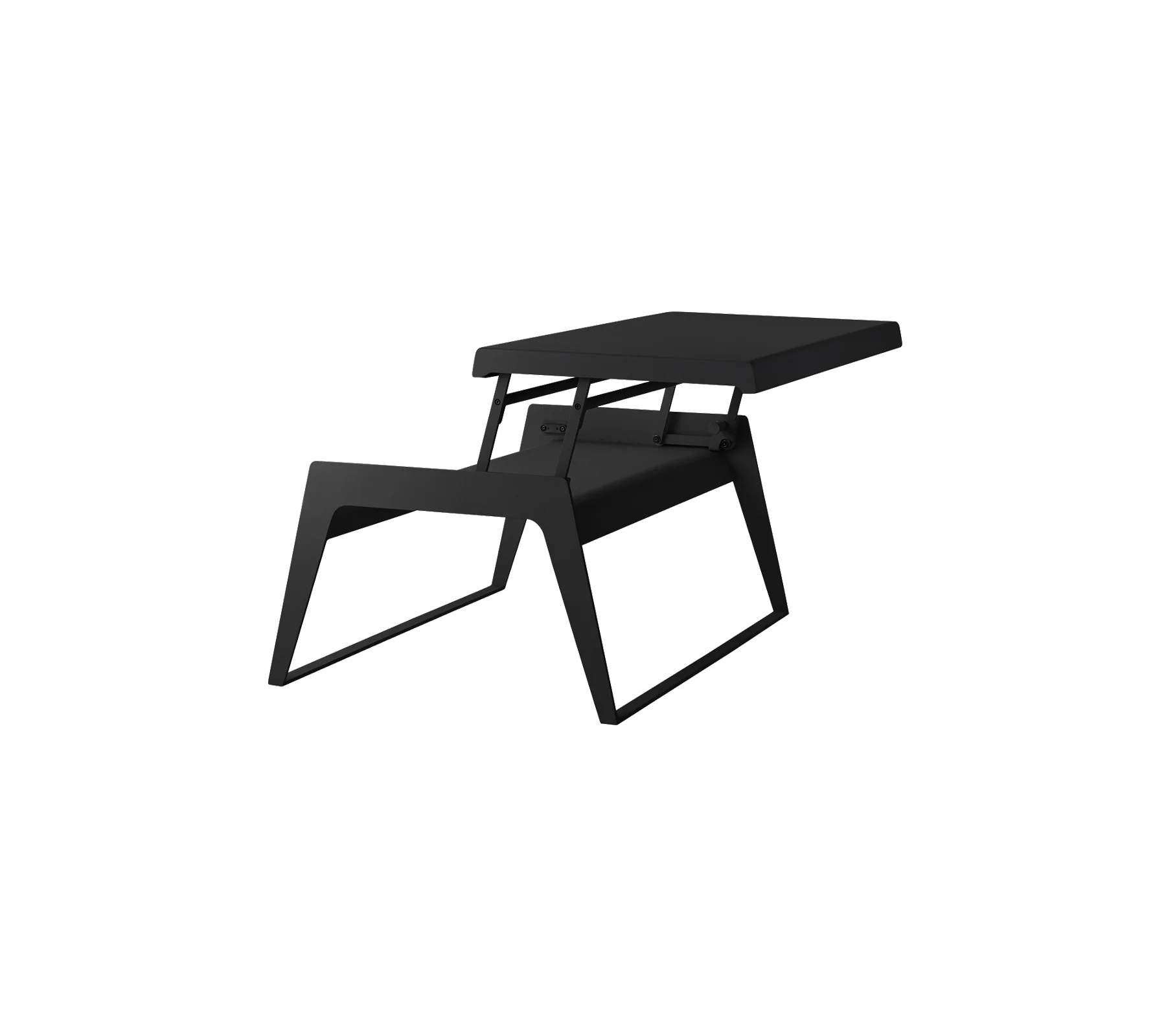 Chill-out coffee table, single, dual heights - Image 7