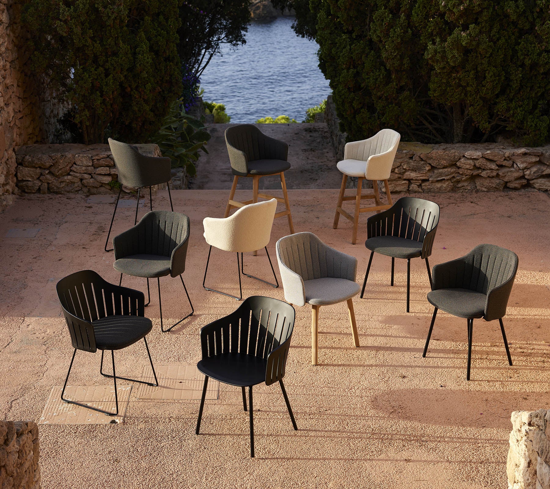 Choice chair with 4 legs - Image 7