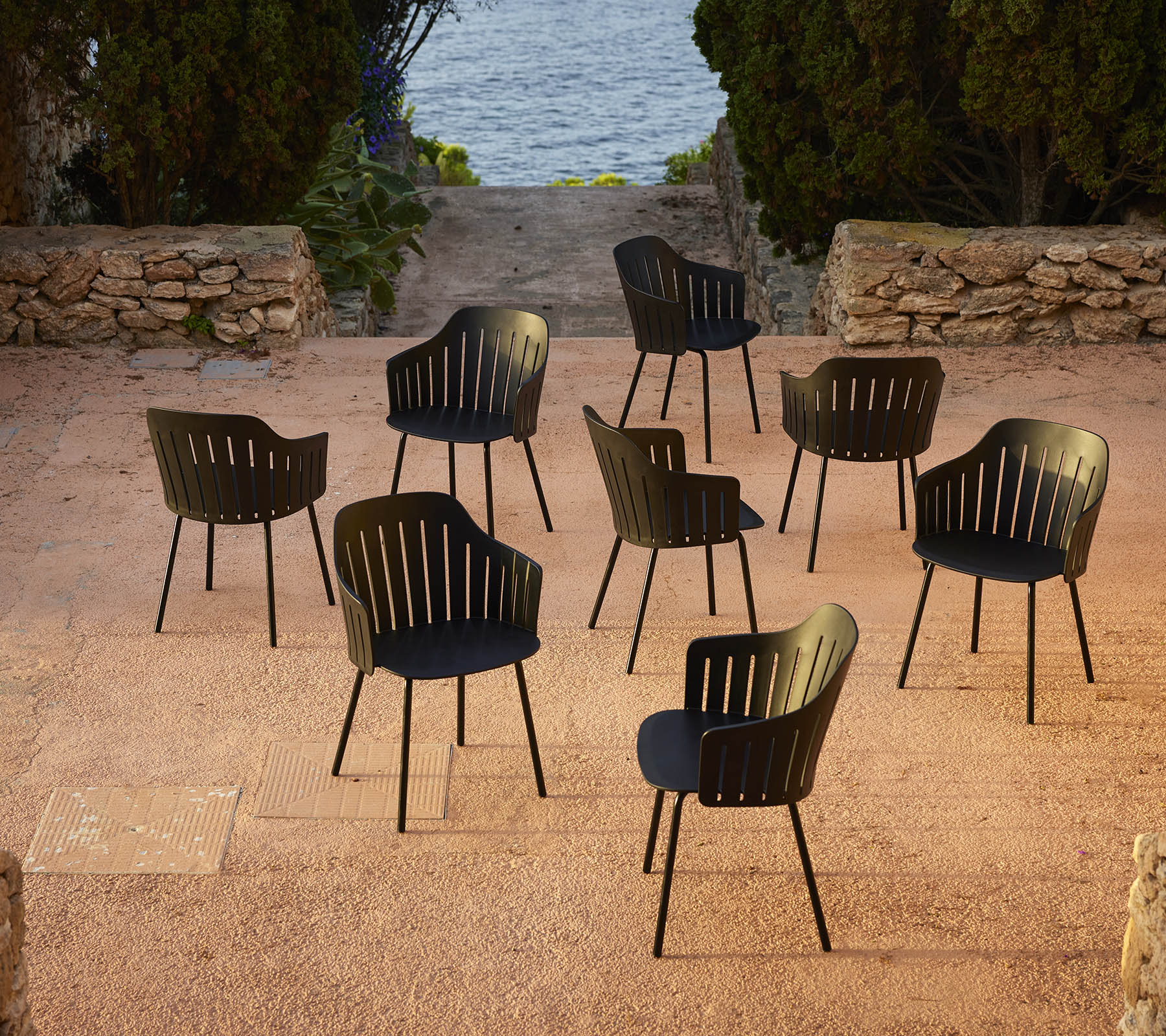 Choice chair with 4 legs - Image 8