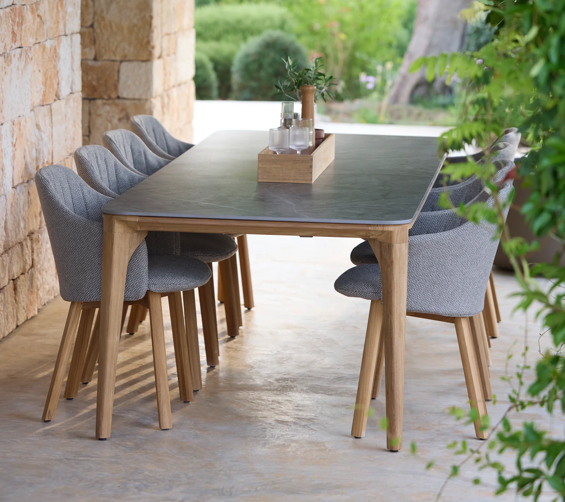 Choice chair with teak legs - Image 2