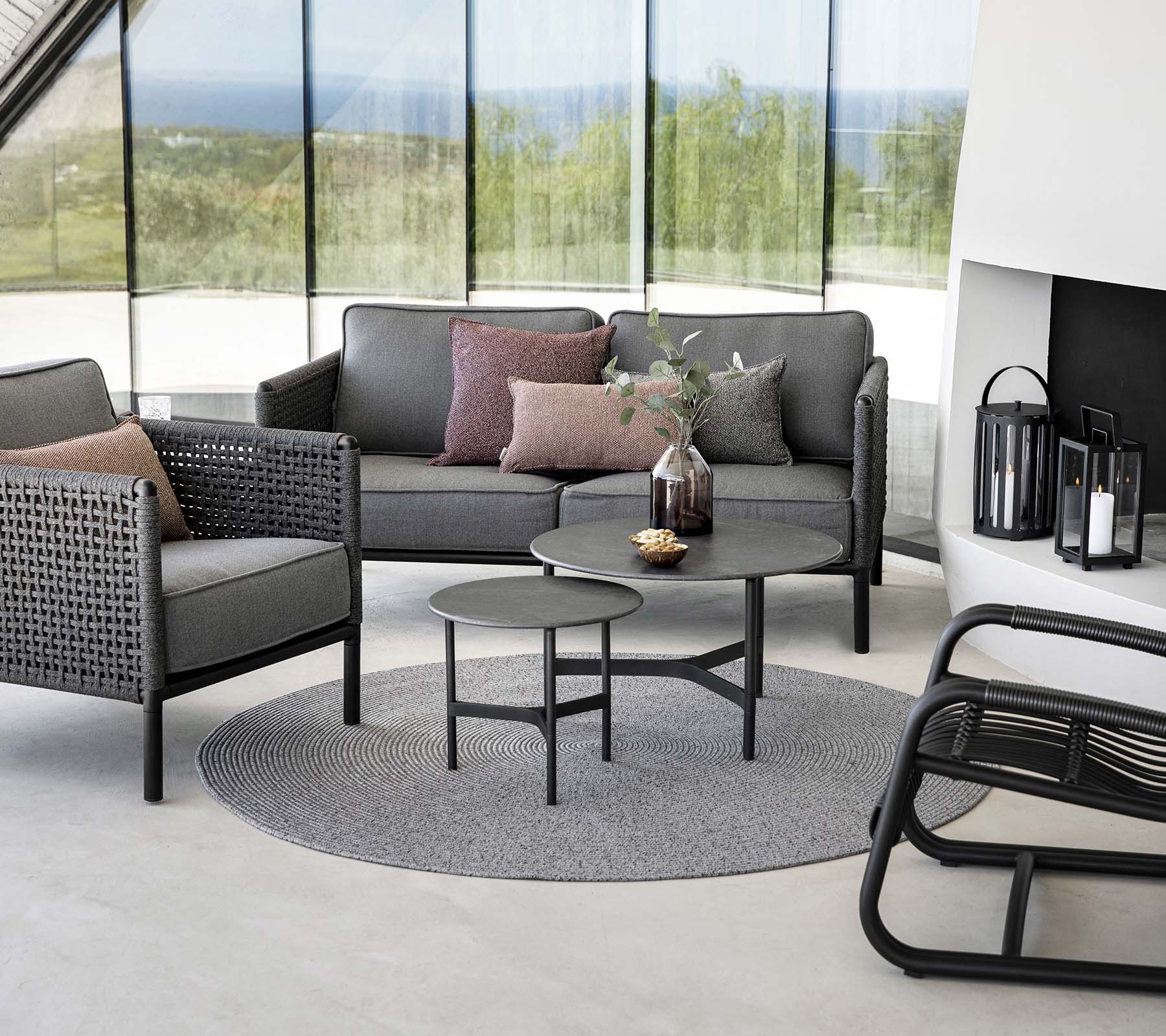 Circle rug, dia. 140 cm - Image 5