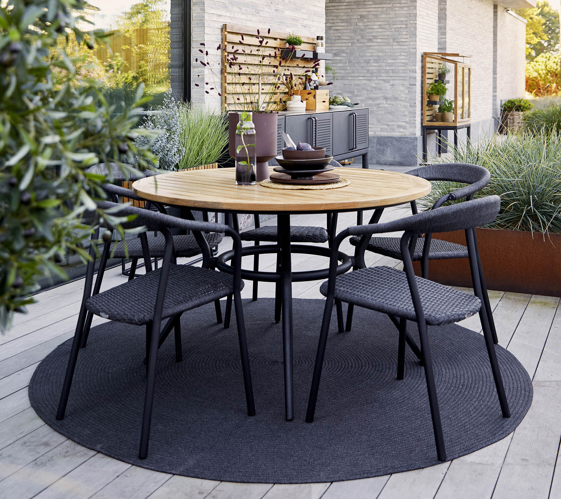 Circle rug, dia. 200 cm - Image 3
