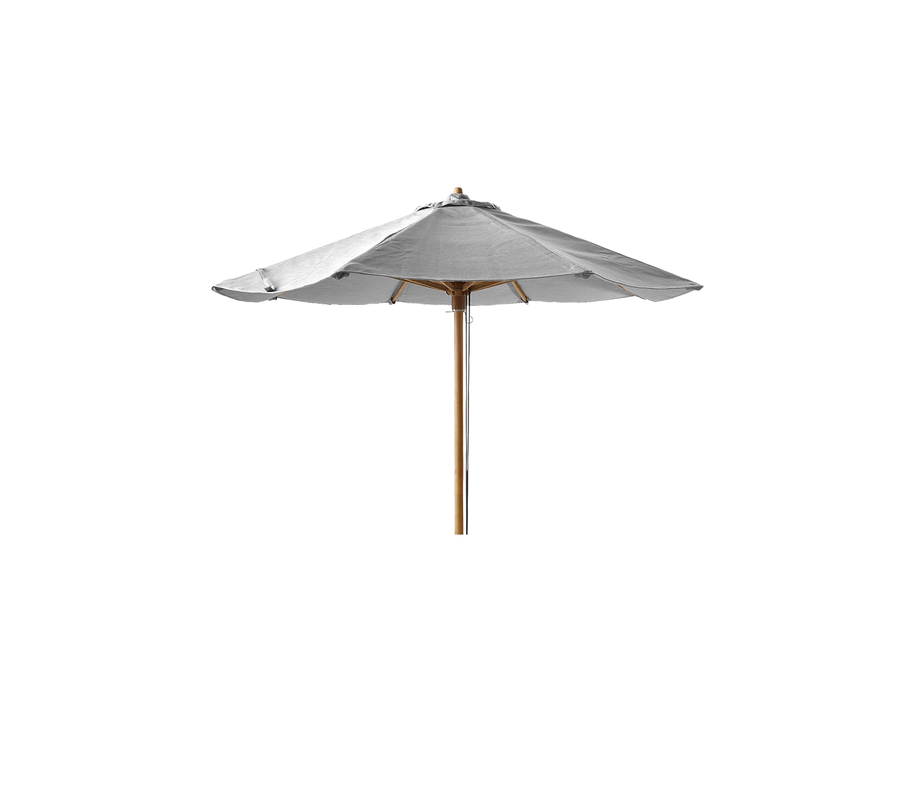 Classic parasol w/pulley system low for Peacock daybed - Image 3