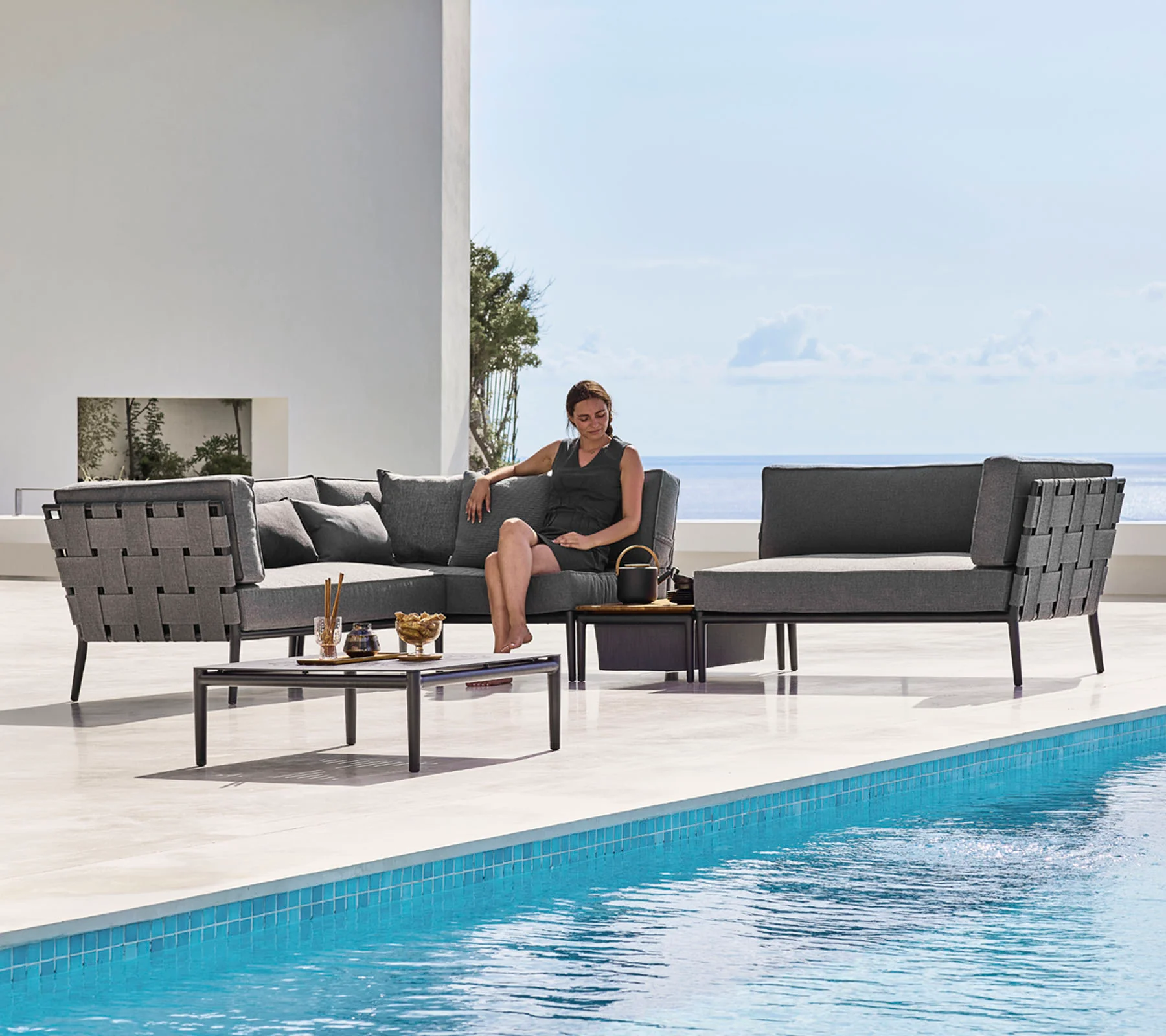 Conic modular corner sofa - Image 3