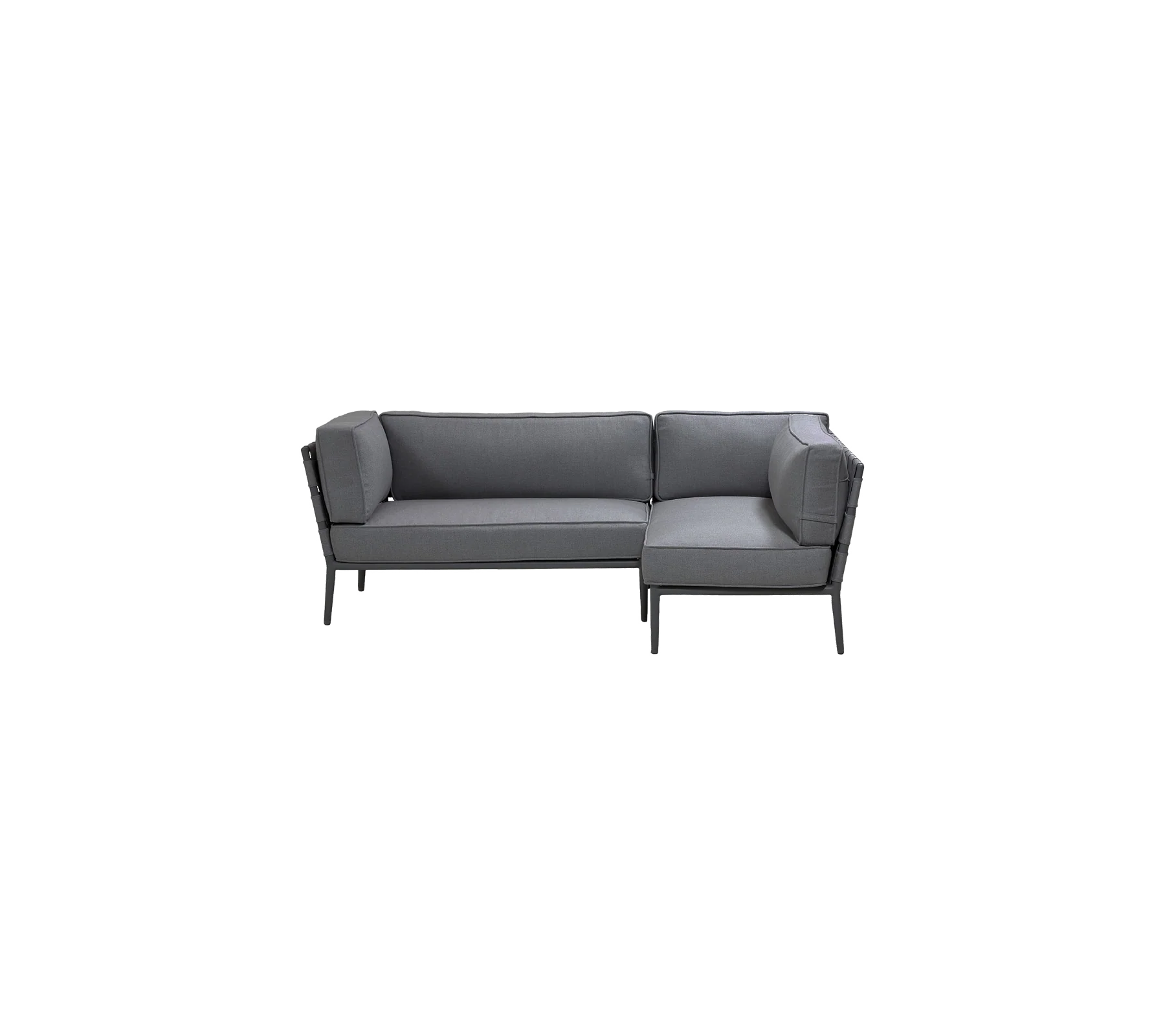 Conic compact 2-module corner sofa - Image 4