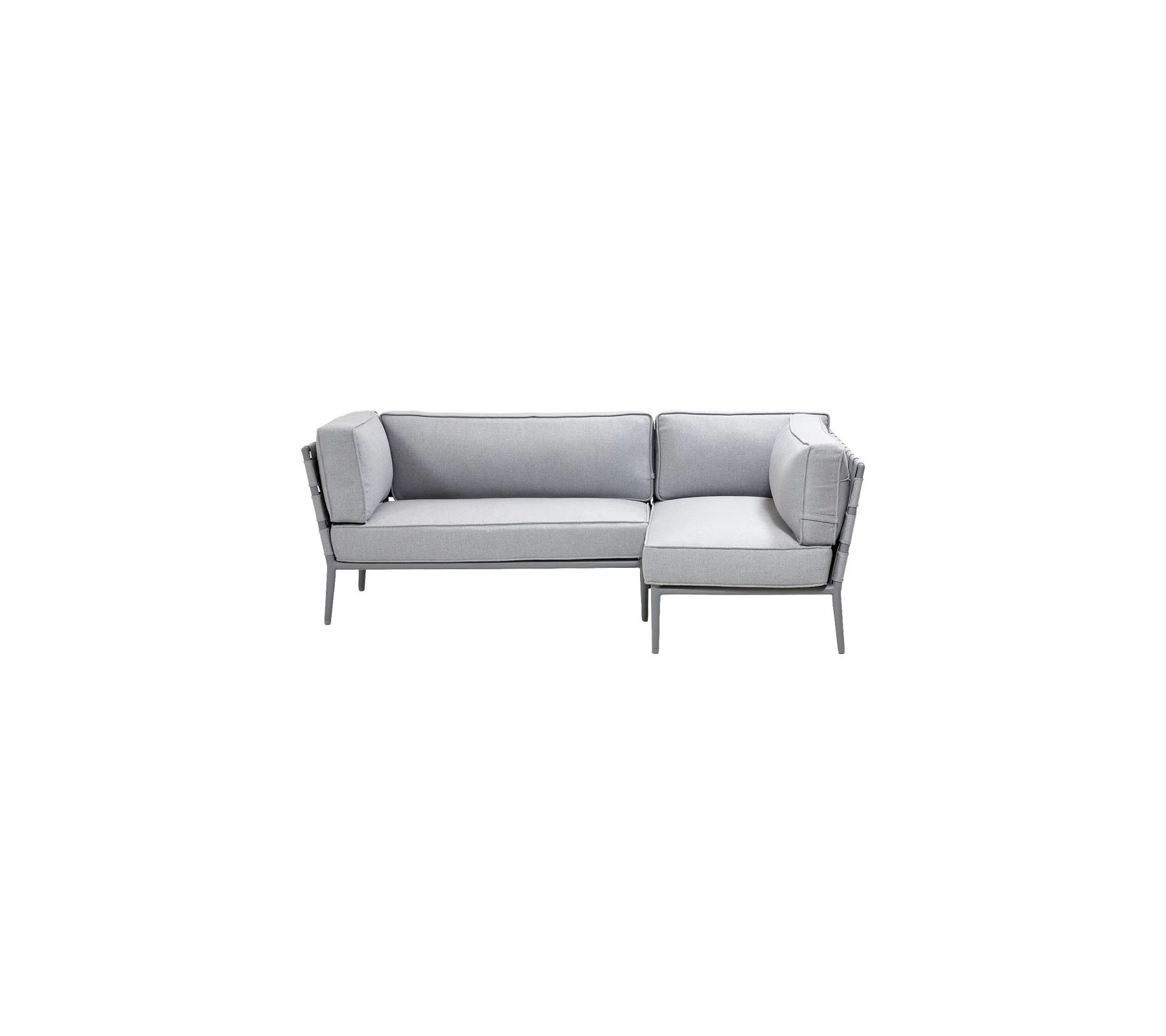 Conic compact 2-module corner sofa - Image 5