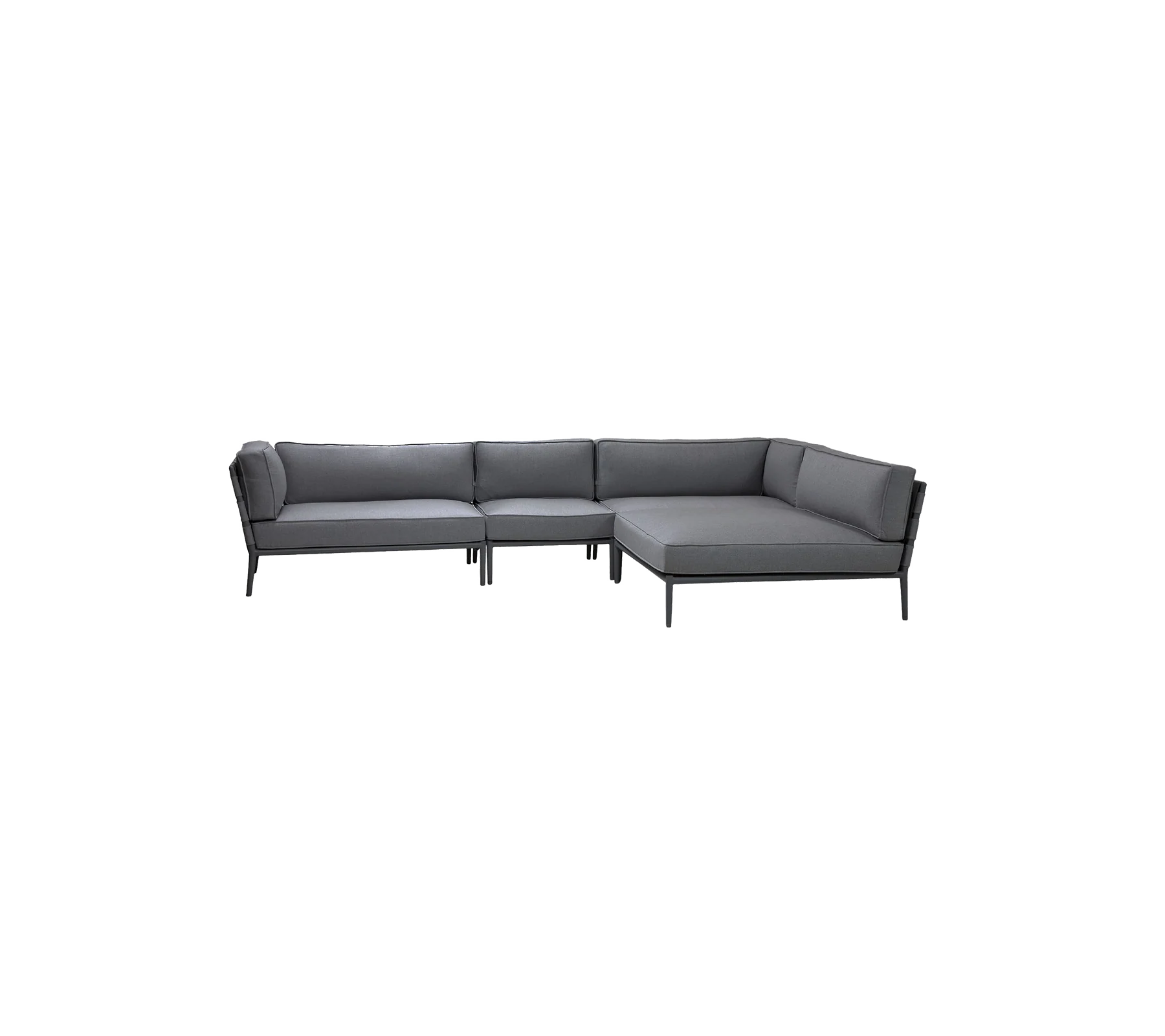 Conic modular corner sofa with daybed - Image 4