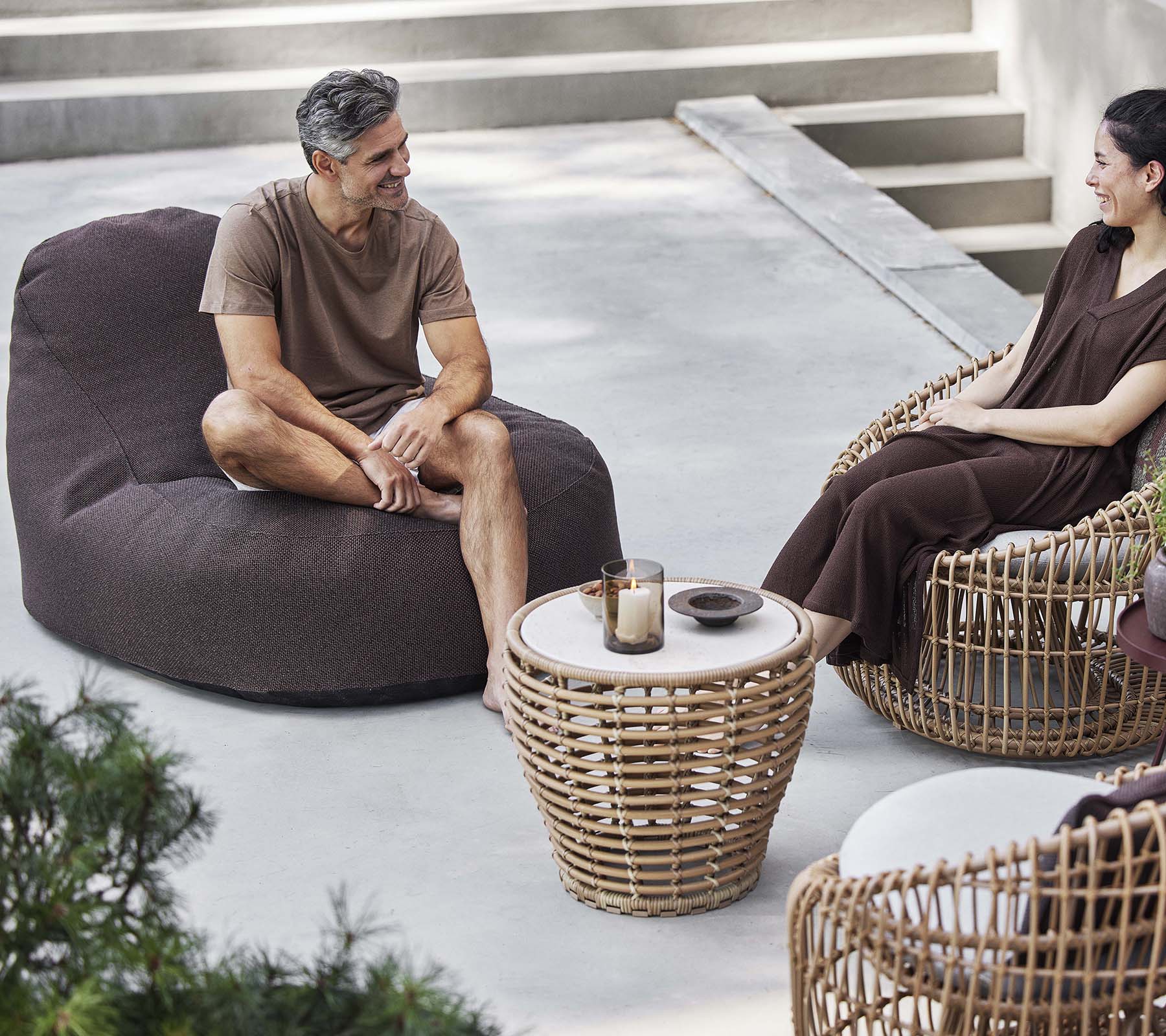 Cozy bean bag chair - Image 3