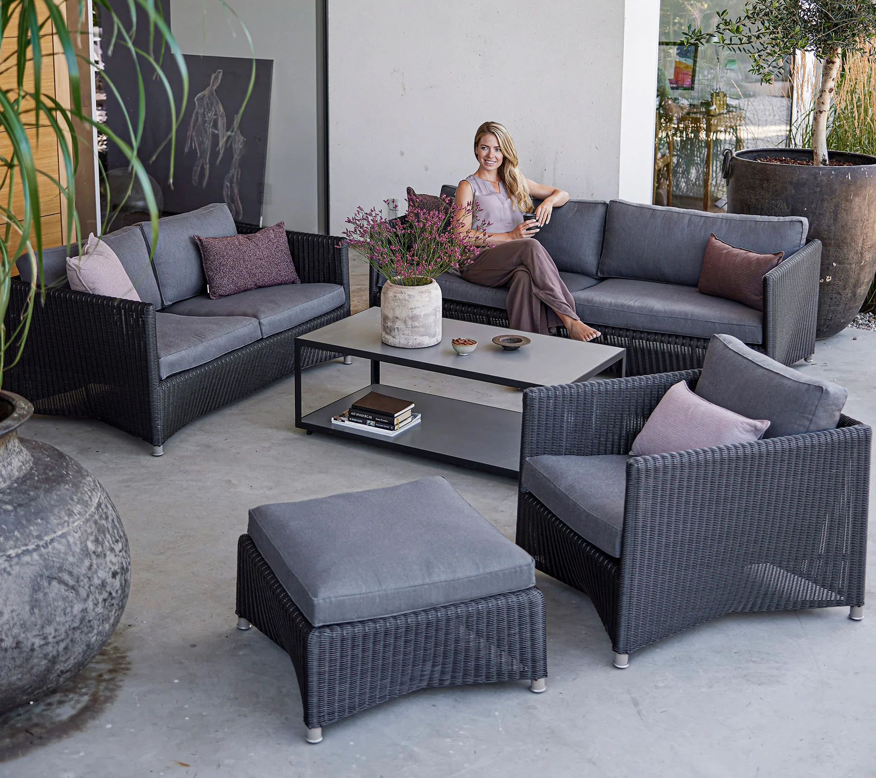 Diamond 2-seater sofa - Image 10