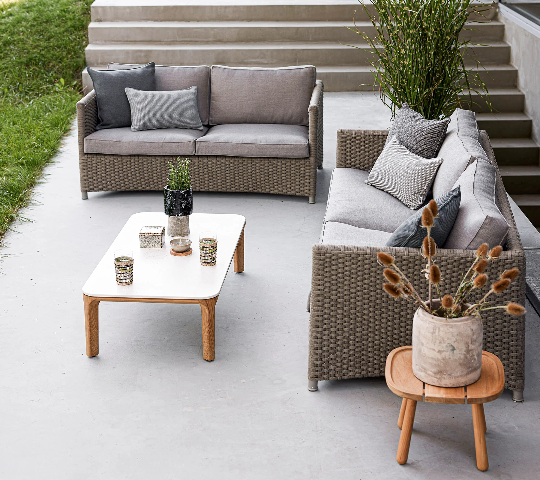 Diamond 2-seater sofa - Image 3