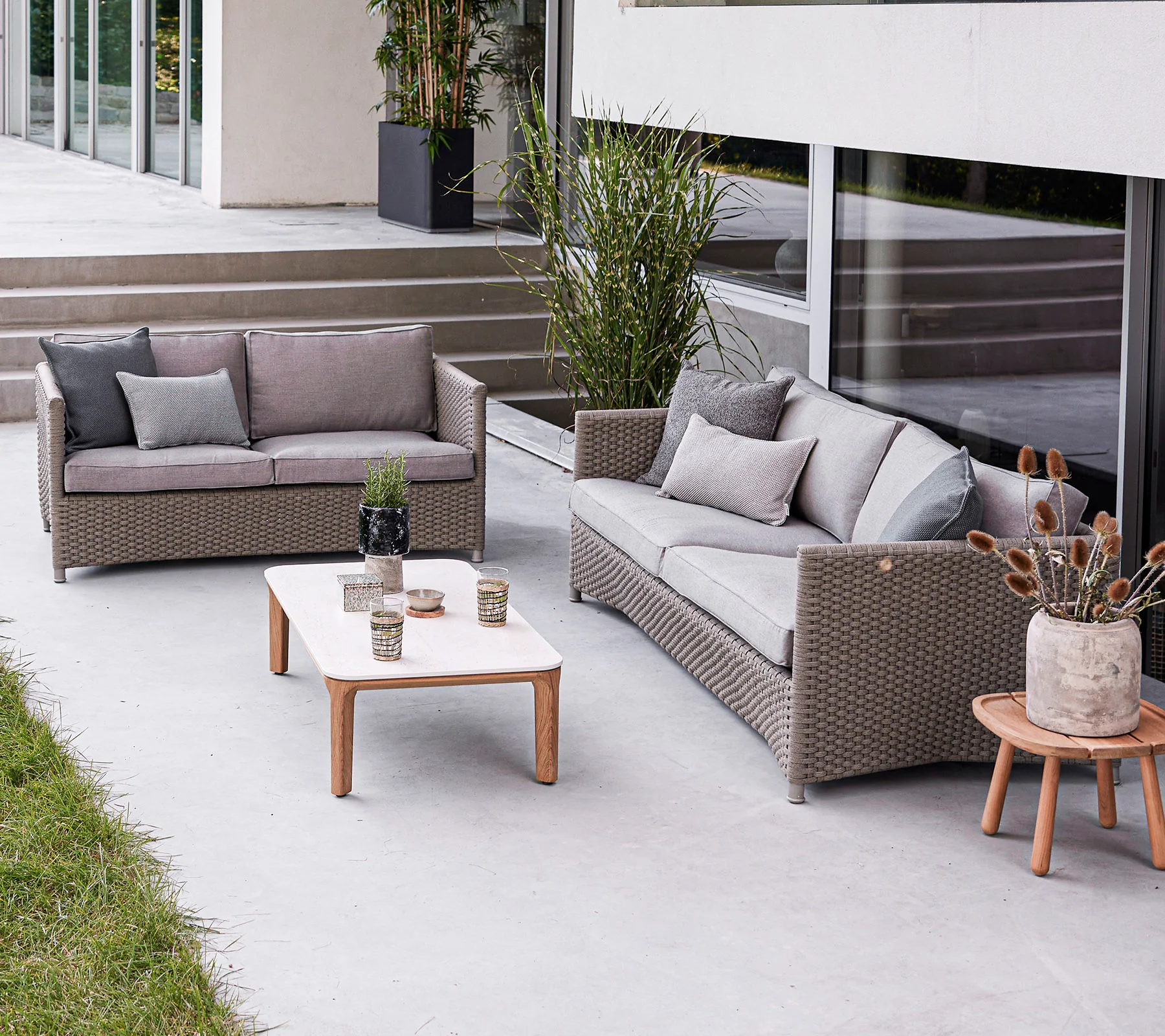 Diamond 3-seater sofa - Image 2
