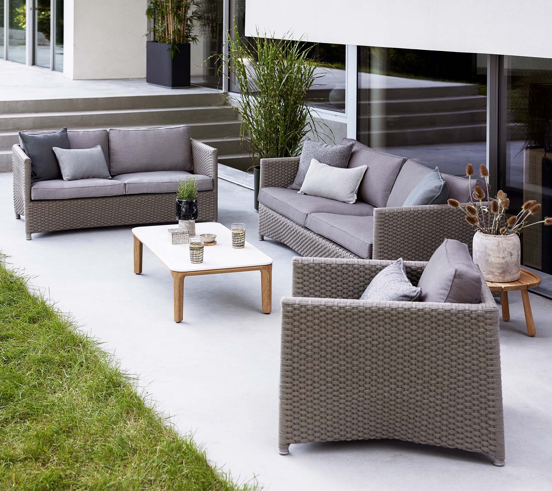 Diamond 3-seater sofa - Image 3