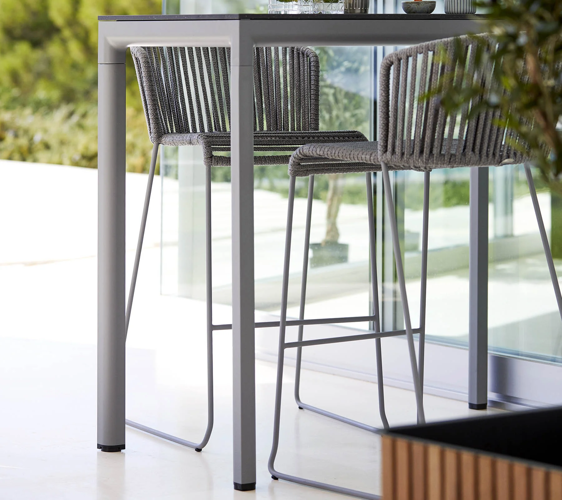 Drop bar table, 150x75 cm - Image 4