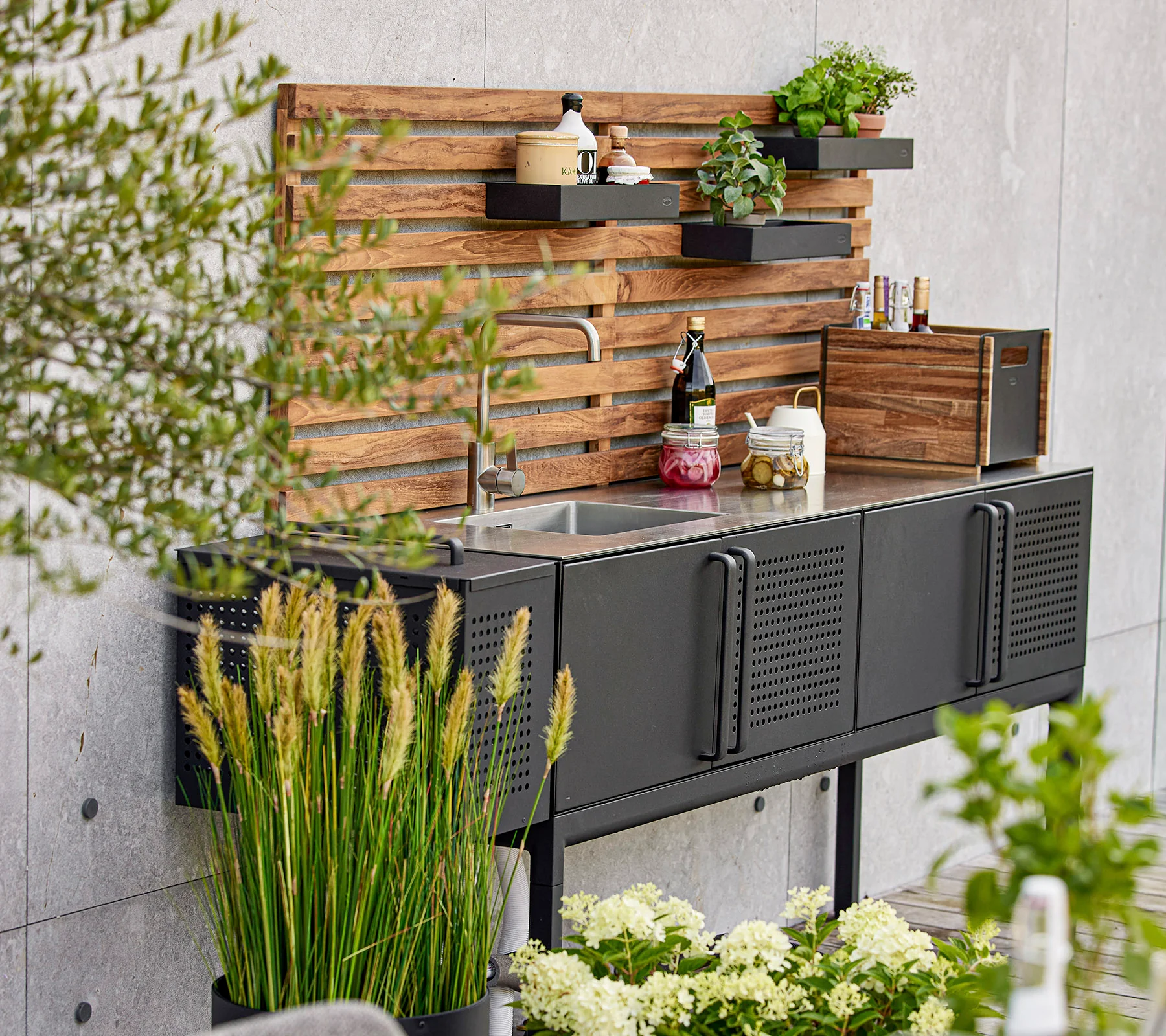 Drop kitchen module, main, incl. 3 shelves - Image 4