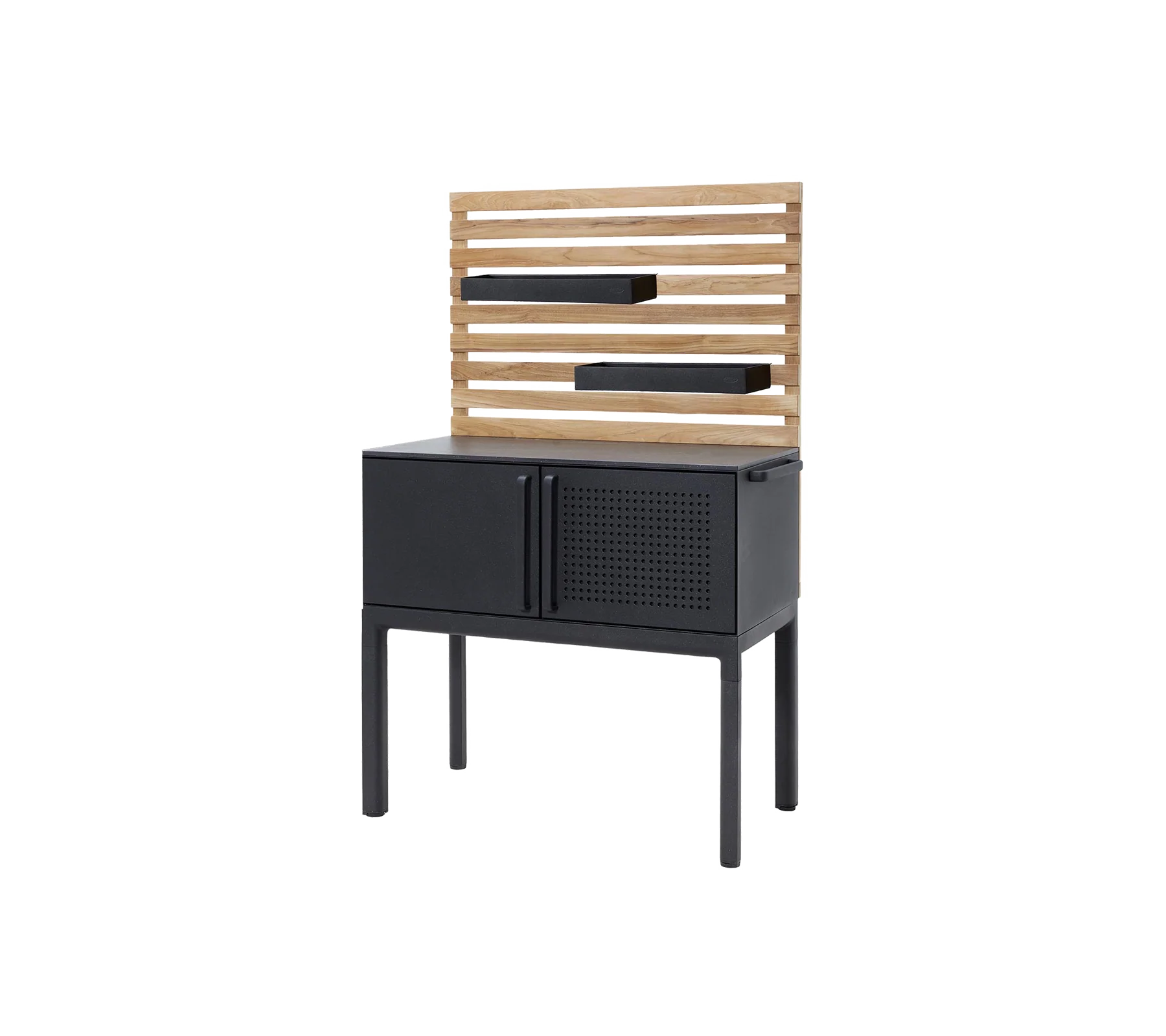 Drop teak wall for single kitchen module - Image 2