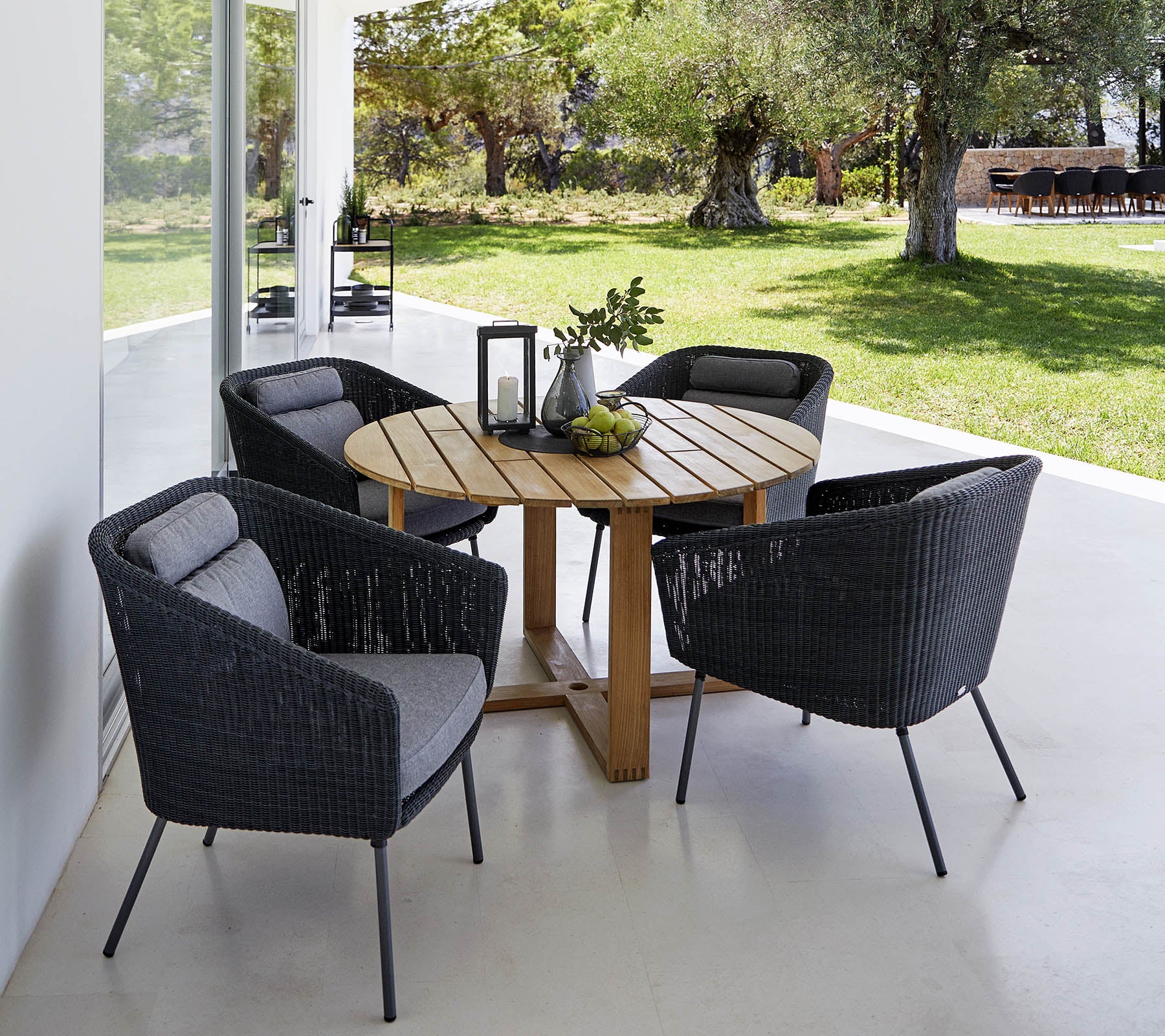 Endless dining table, dia. 130 cm - Image 3