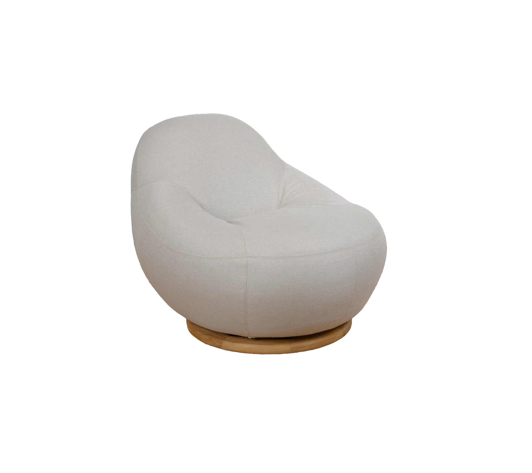 Gem lounge chair w/teak swivel - Image 16