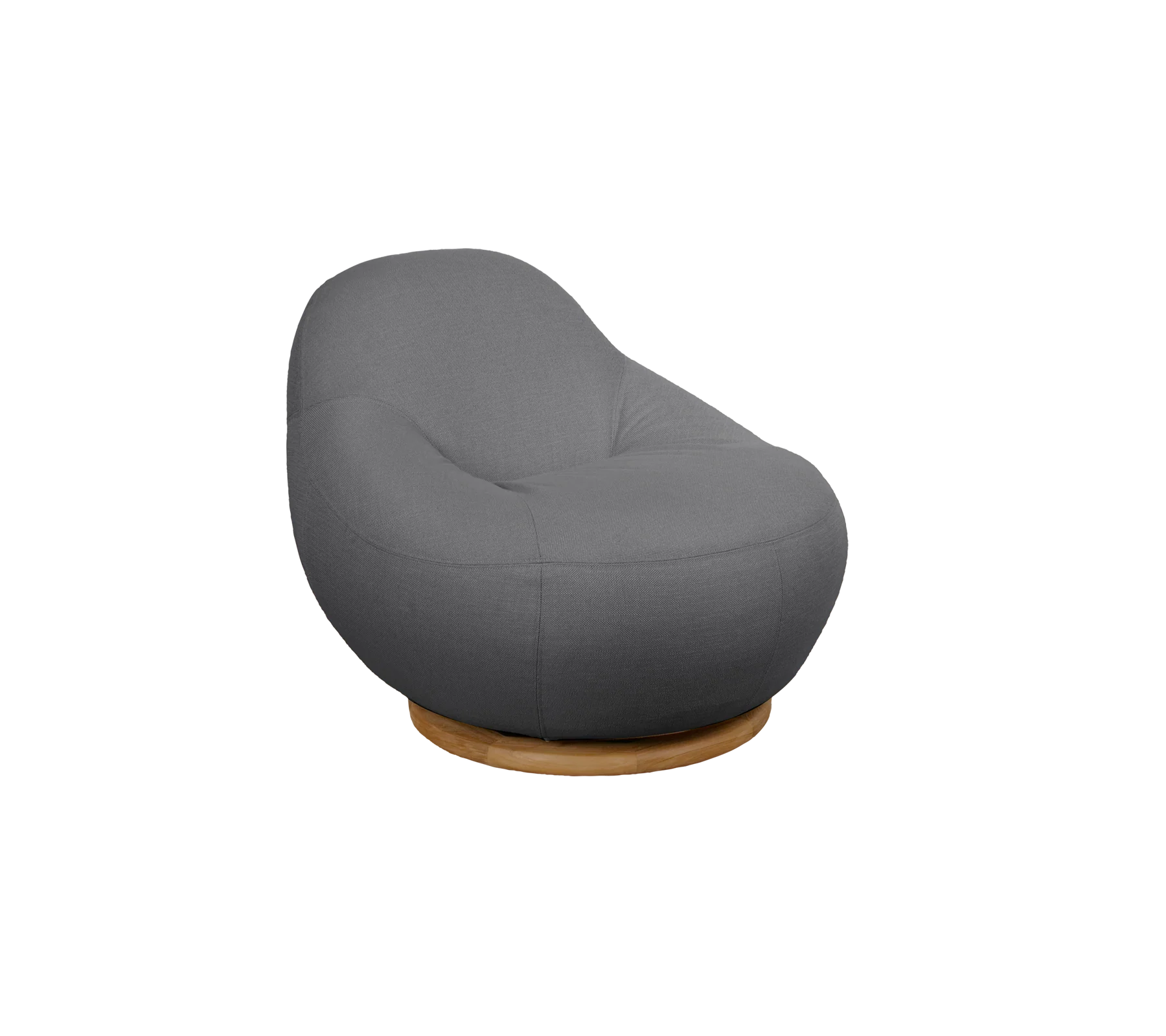 Gem lounge chair w/teak swivel - Image 17