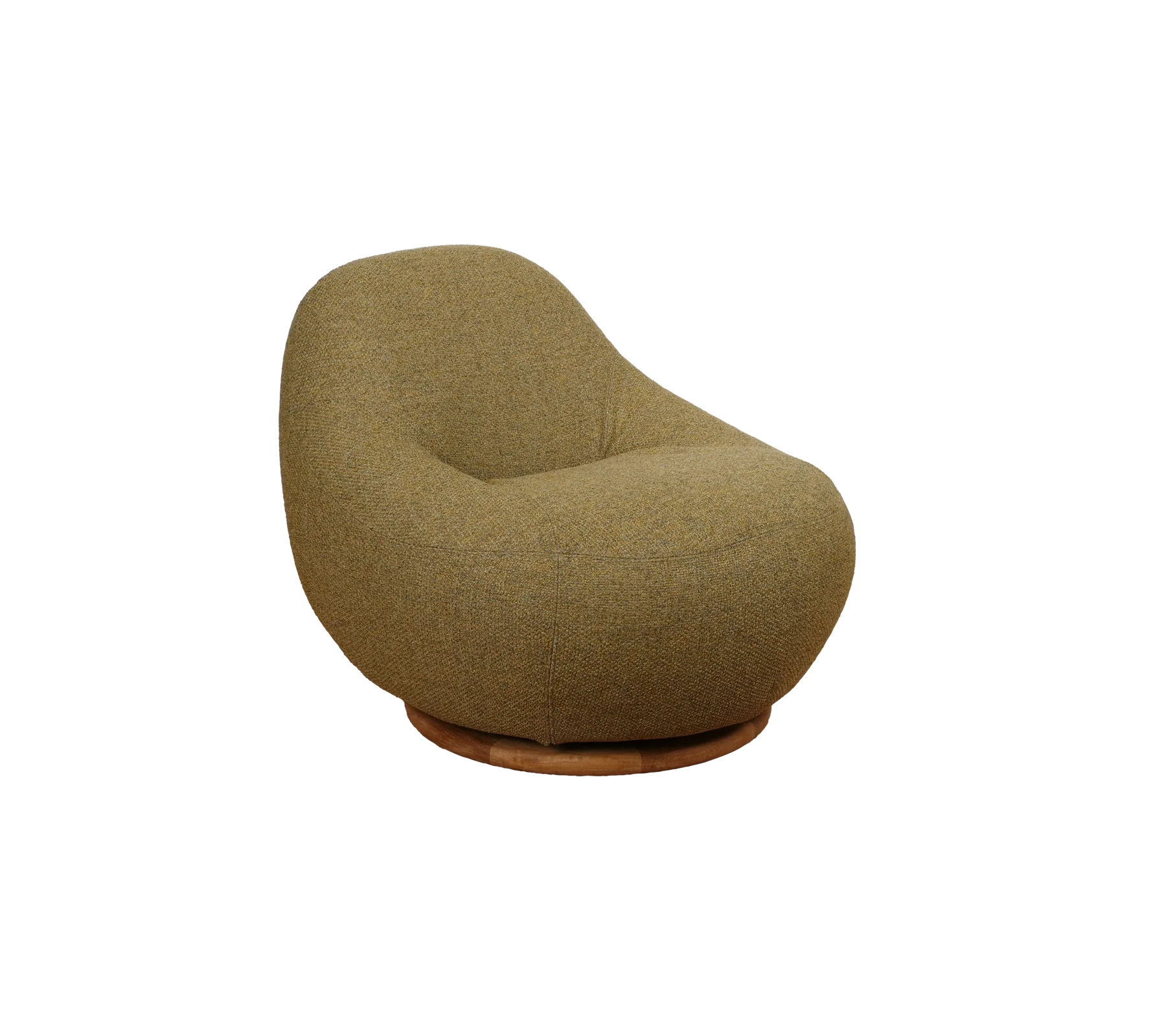 Gem lounge chair w/teak swivel - Image 18