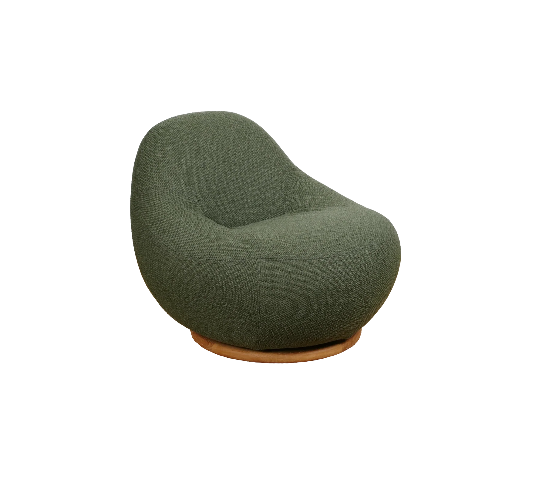 Gem lounge chair w/teak swivel - Image 22