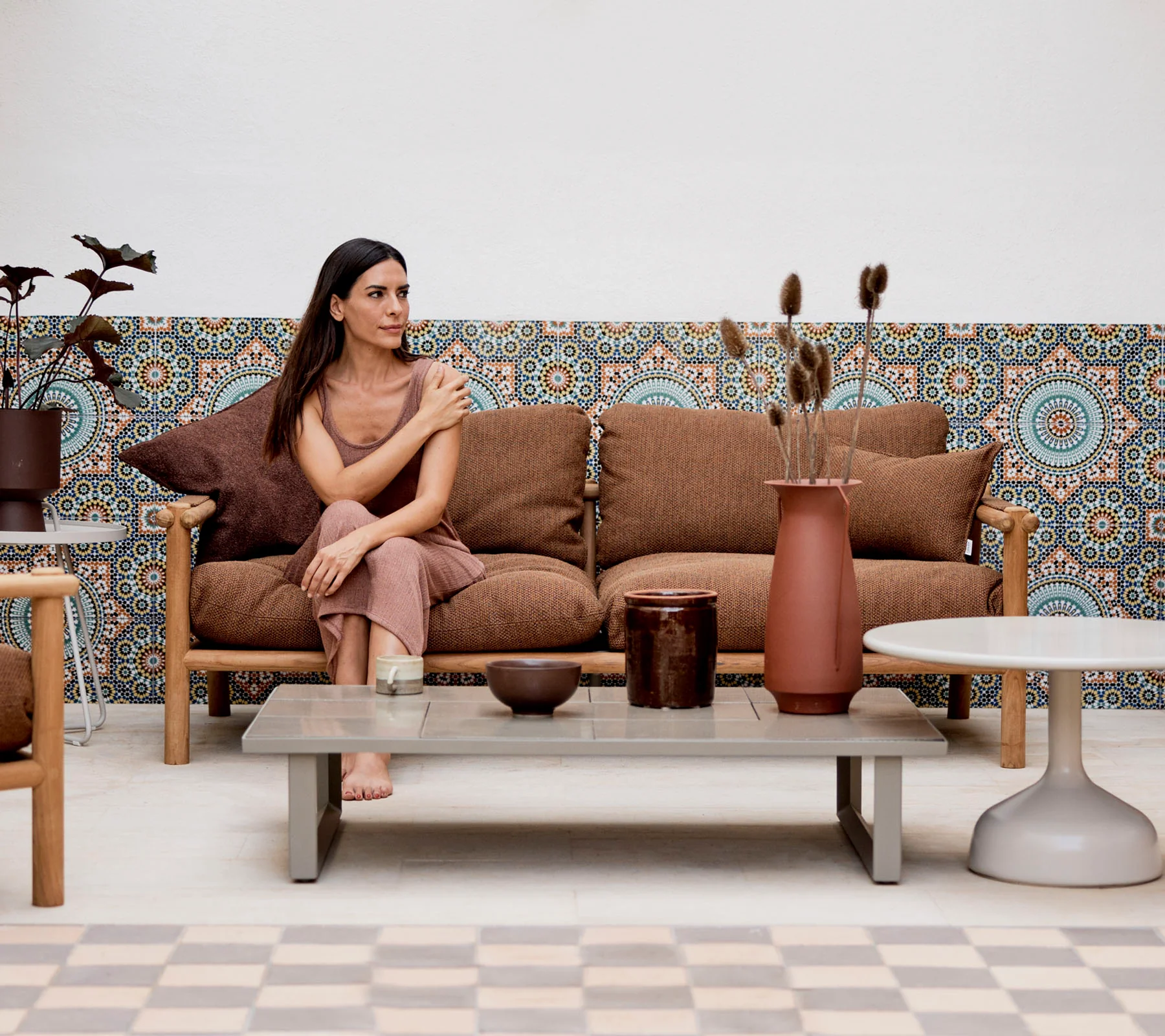 Glaze coffee table, rectangular - Image 6