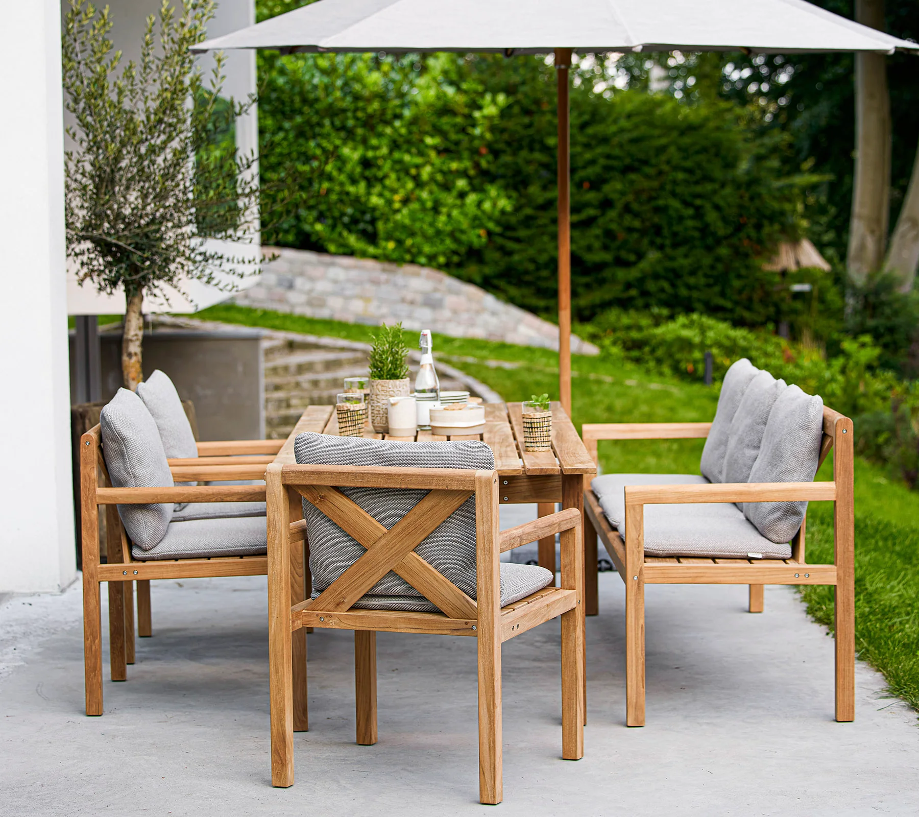 Grace 3-seater bench - Image 3
