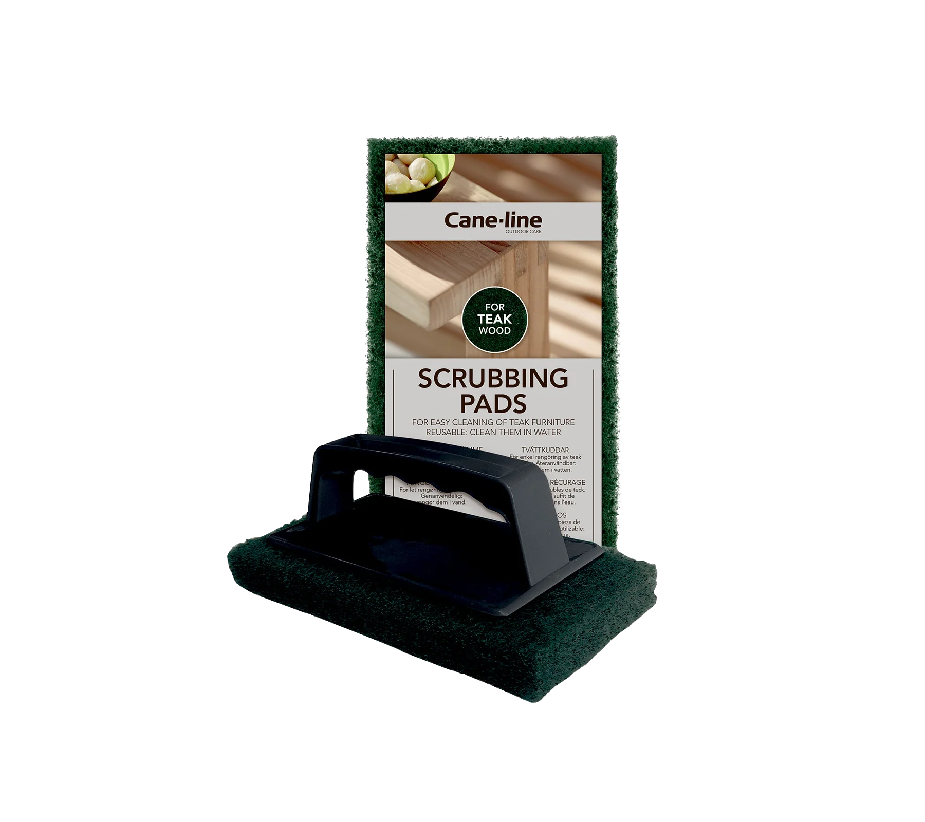 Green Scrubbing pads 2 pcs. - Image 2