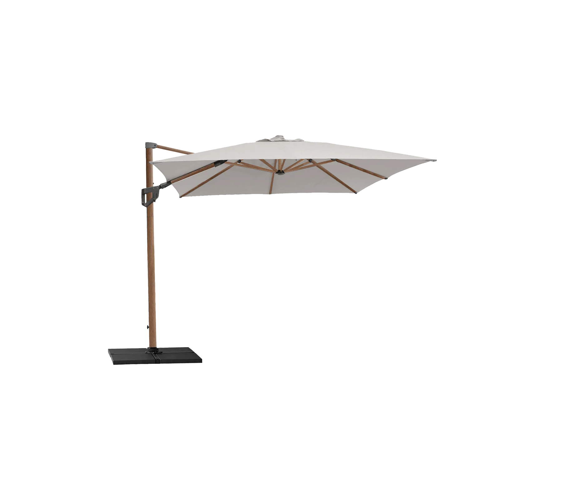 Hyde luxe hanging parasol, 3x4 m - Image 10
