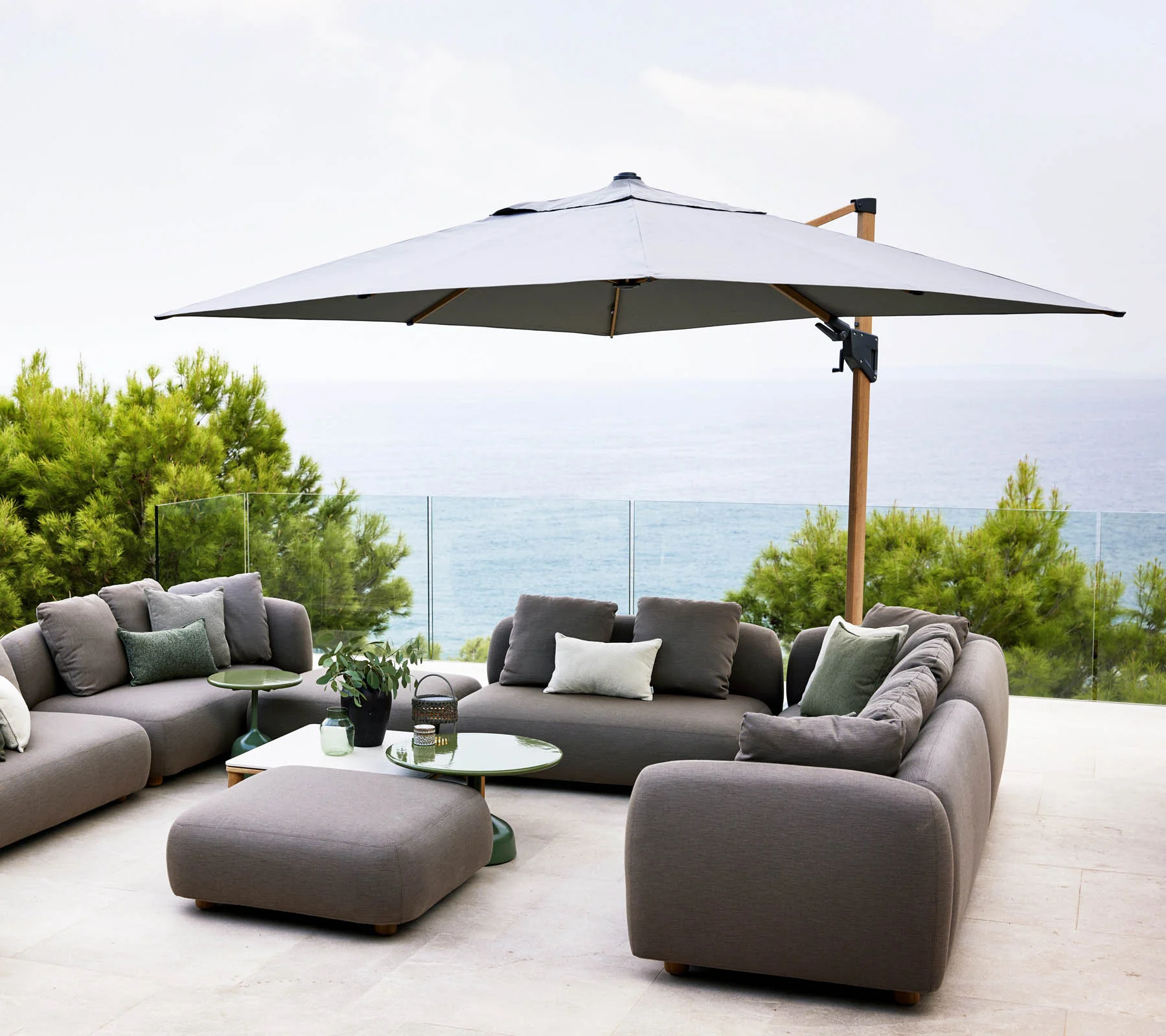 Hyde luxe tilt parasol, 3x3 m - Image 6