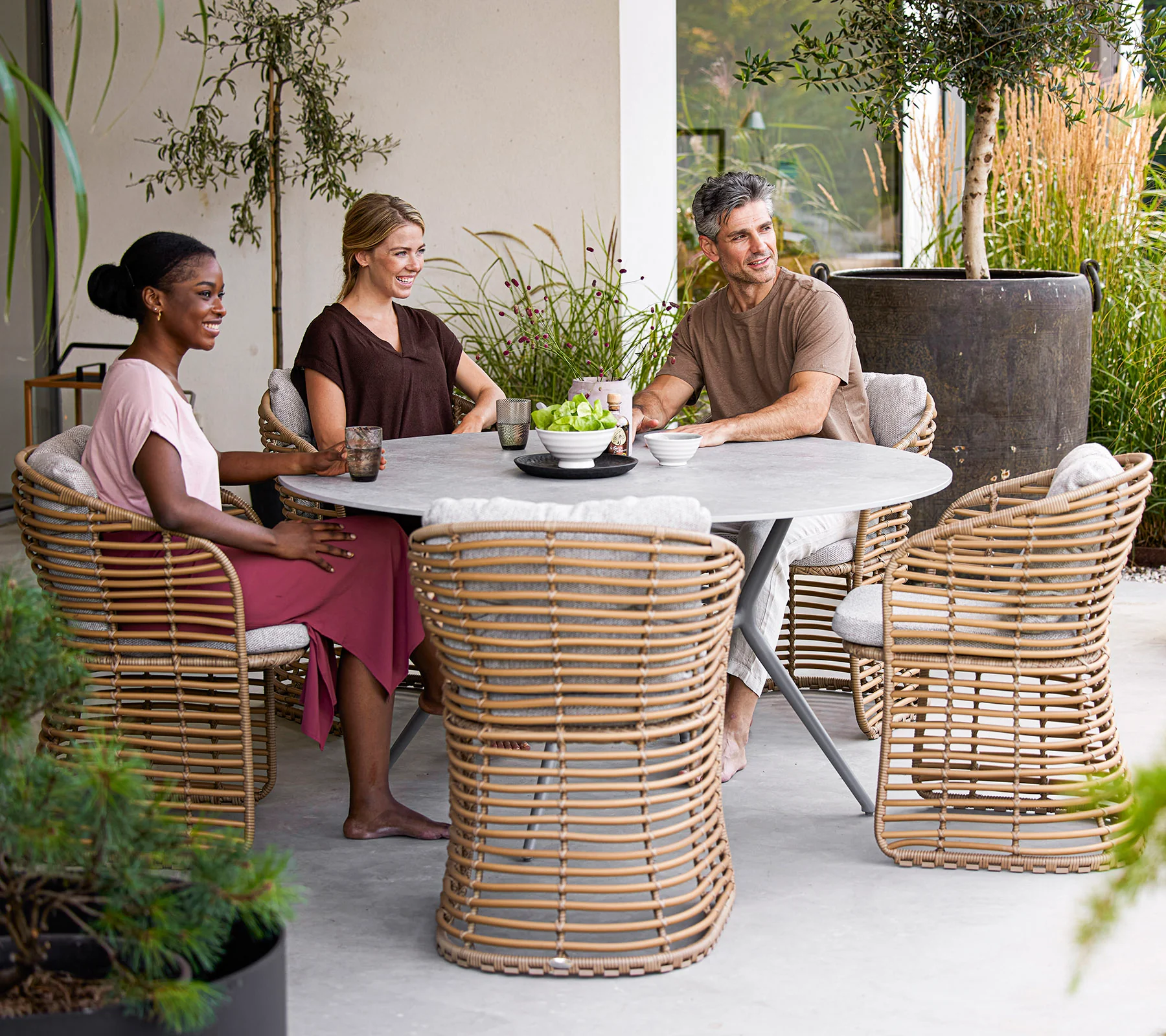 Joy dining table, dia. 144 cm - Image 3
