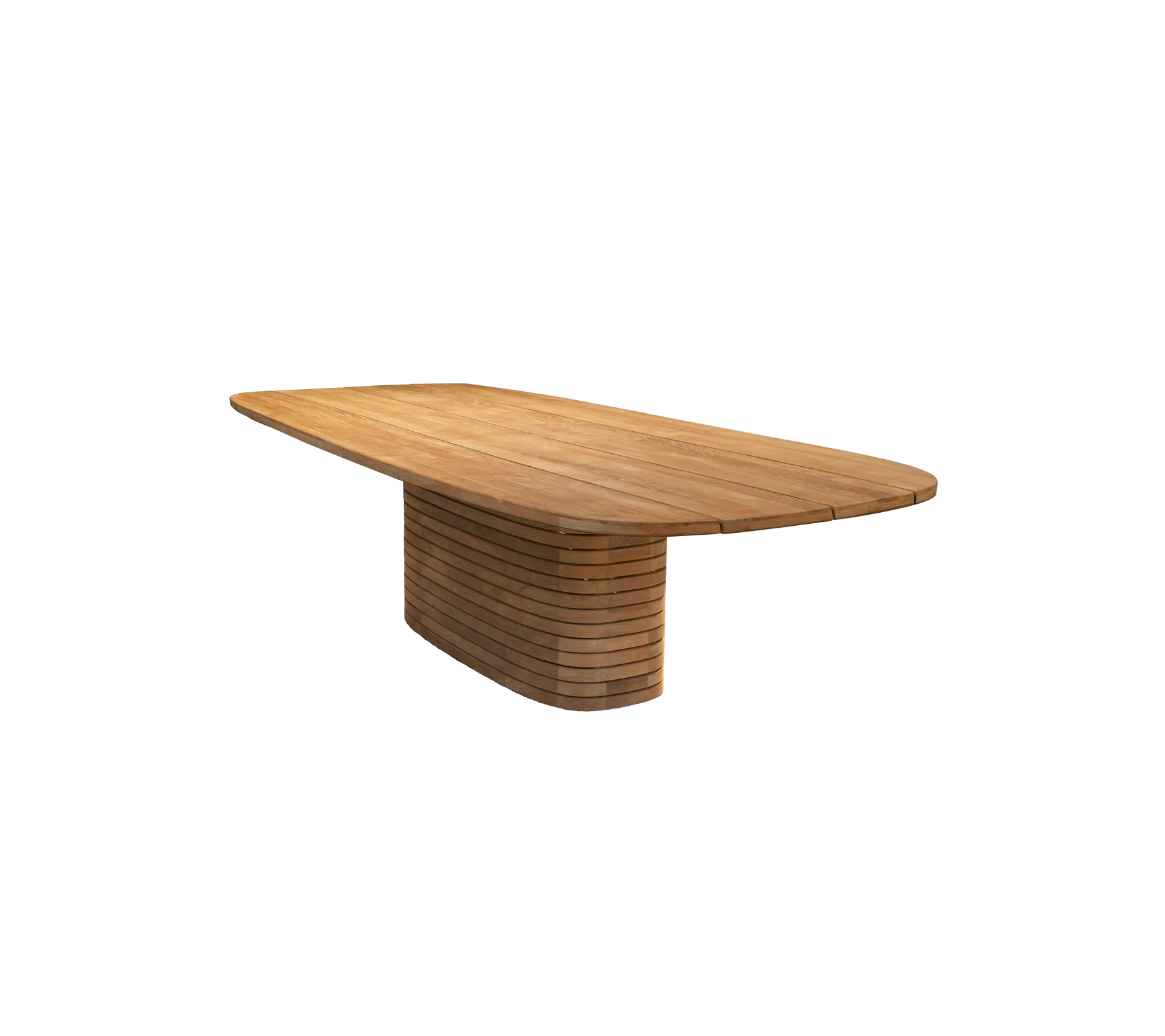 Mellow dining table, oval - large - Image 11